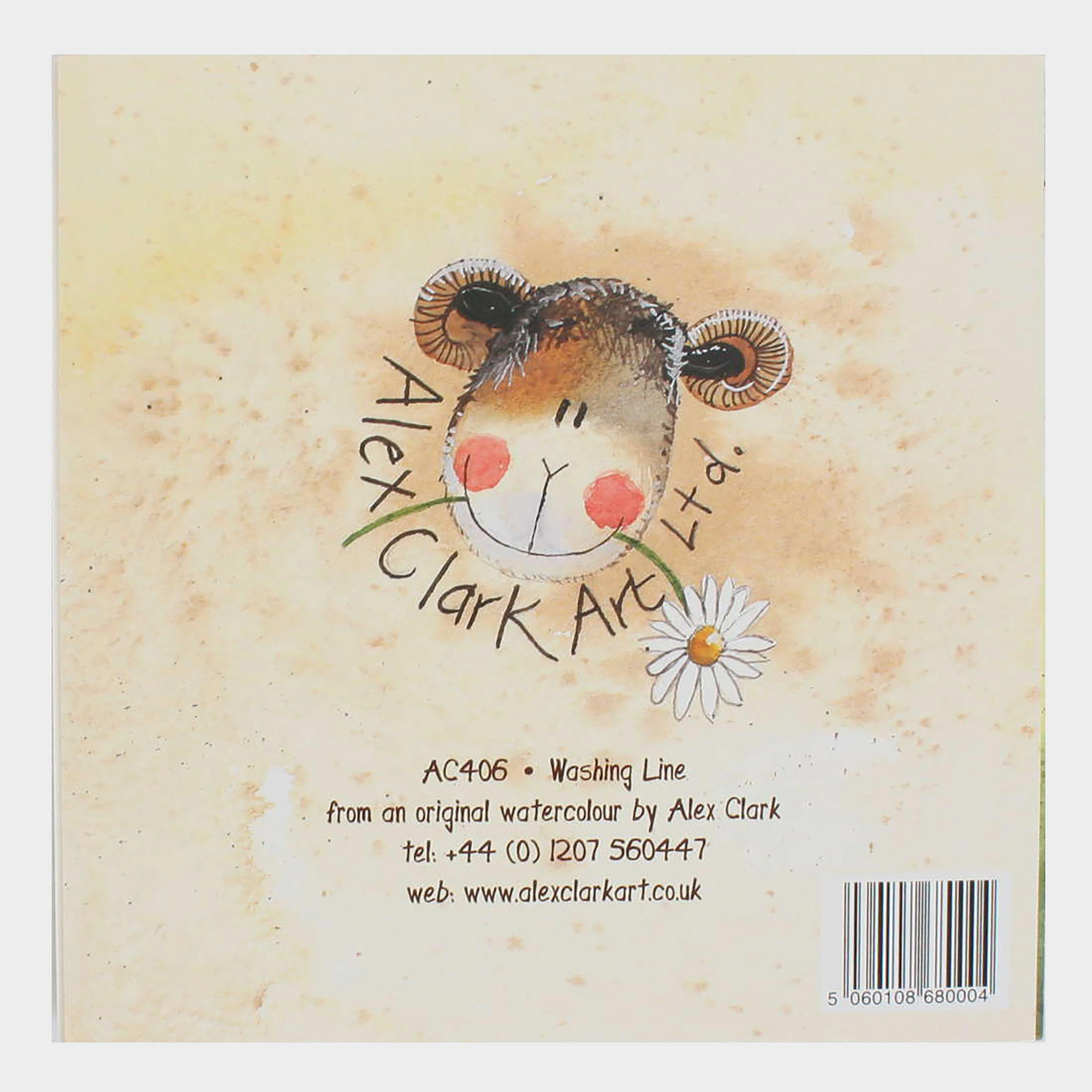 Square Blank Card Washing Line - Image 2