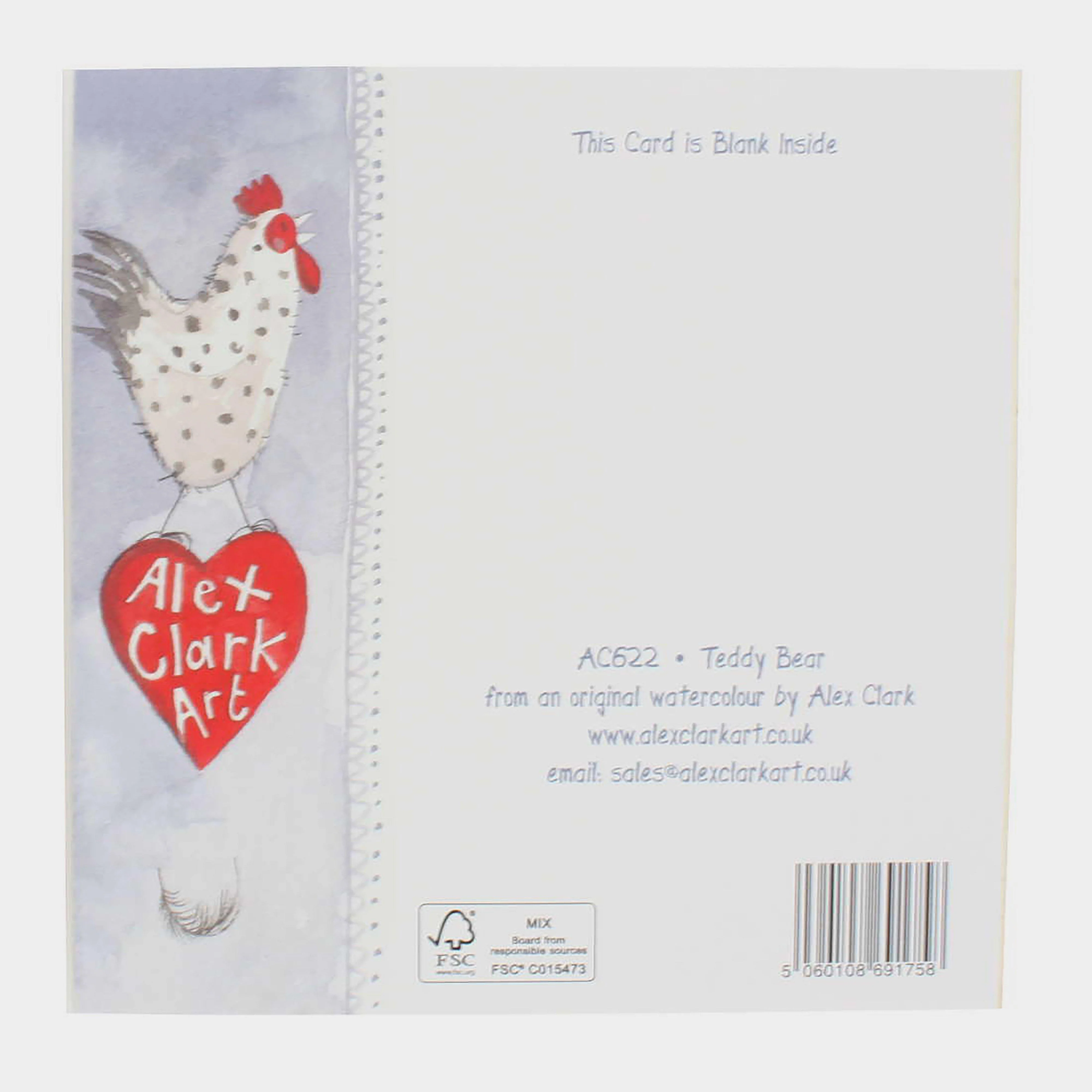 Square Occasion Card Teddy Bear - Image 2