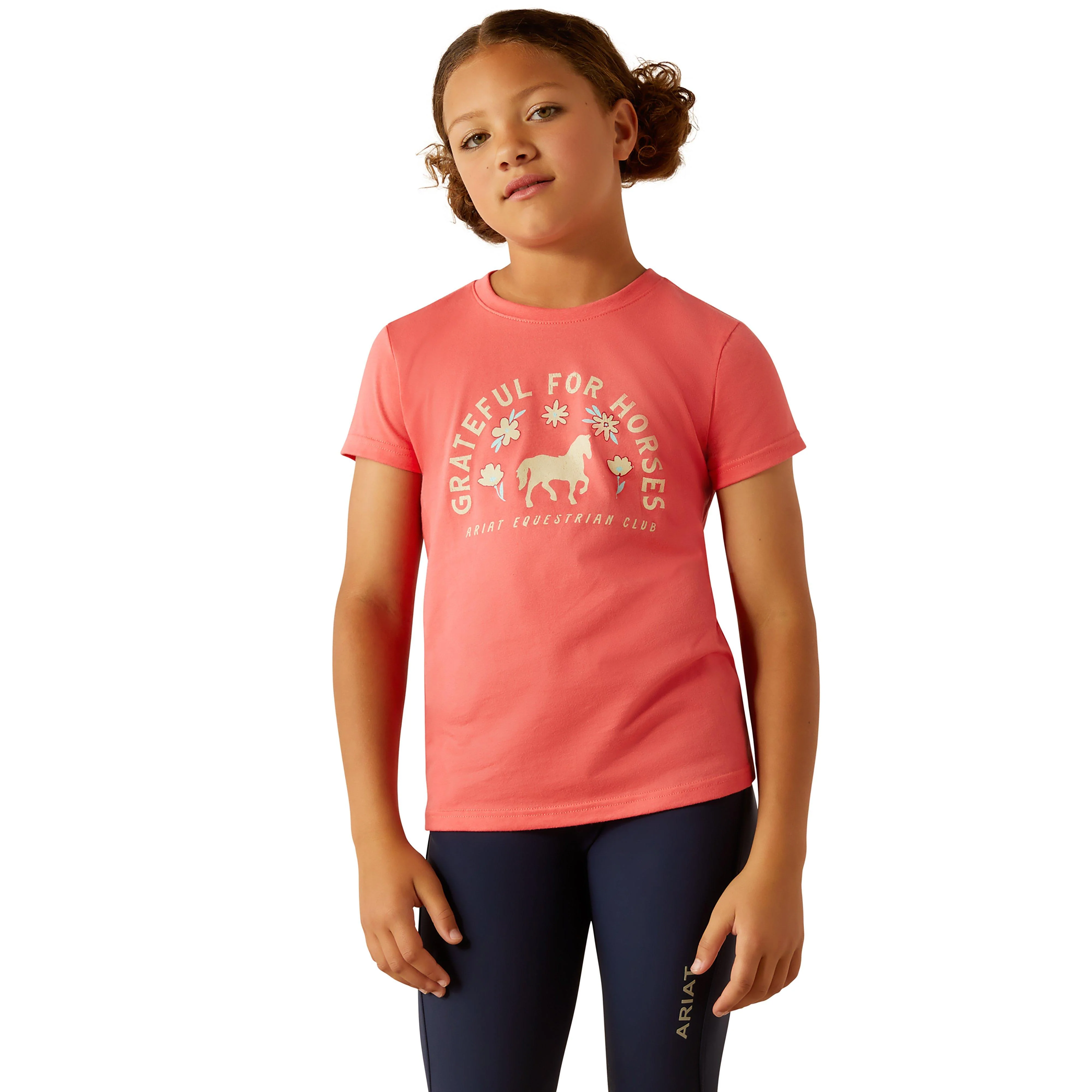 Kids Grateful T-Shirt Coral Paradise - Image 5