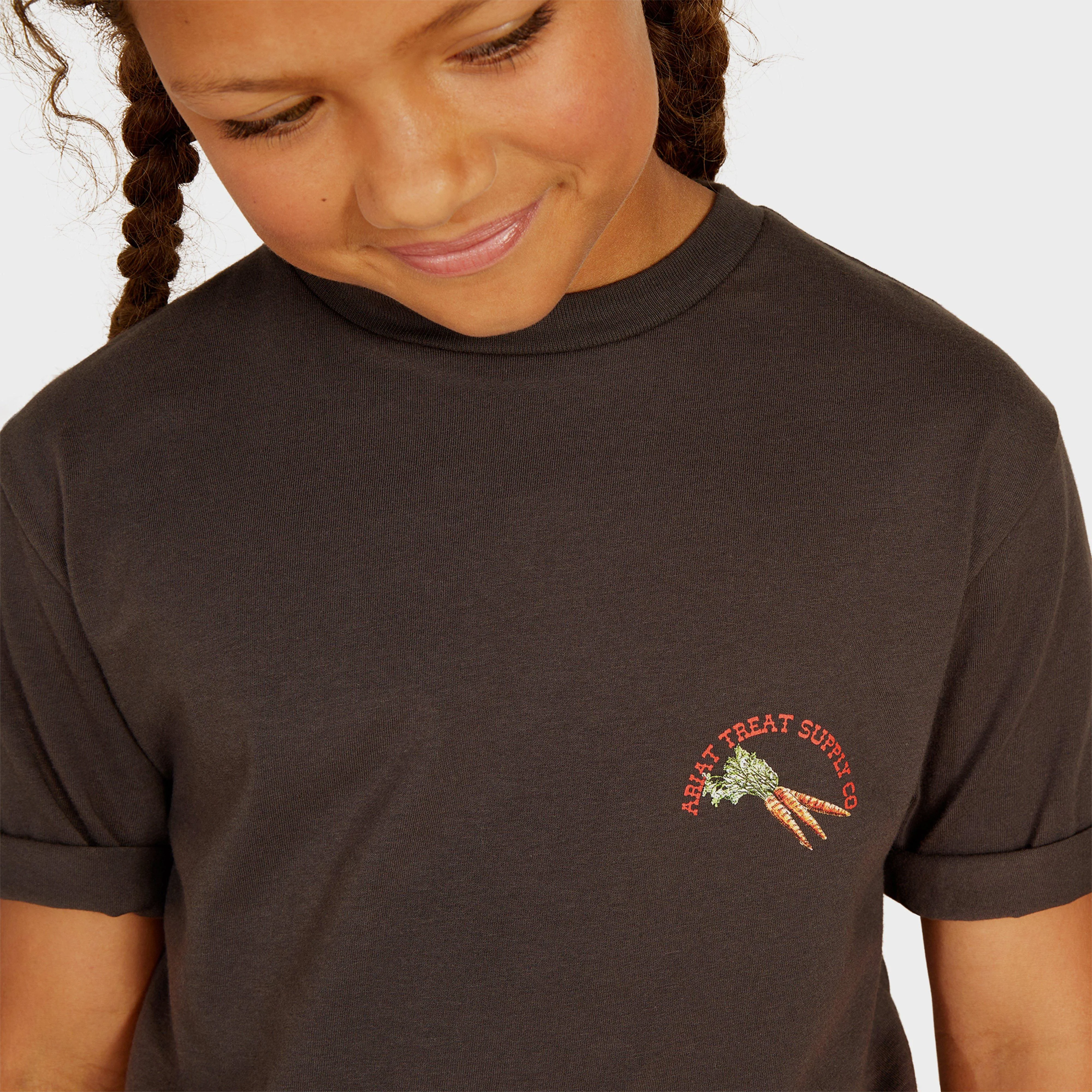 Kids Treat Supply T-Shirt Vintage Black - Image 3