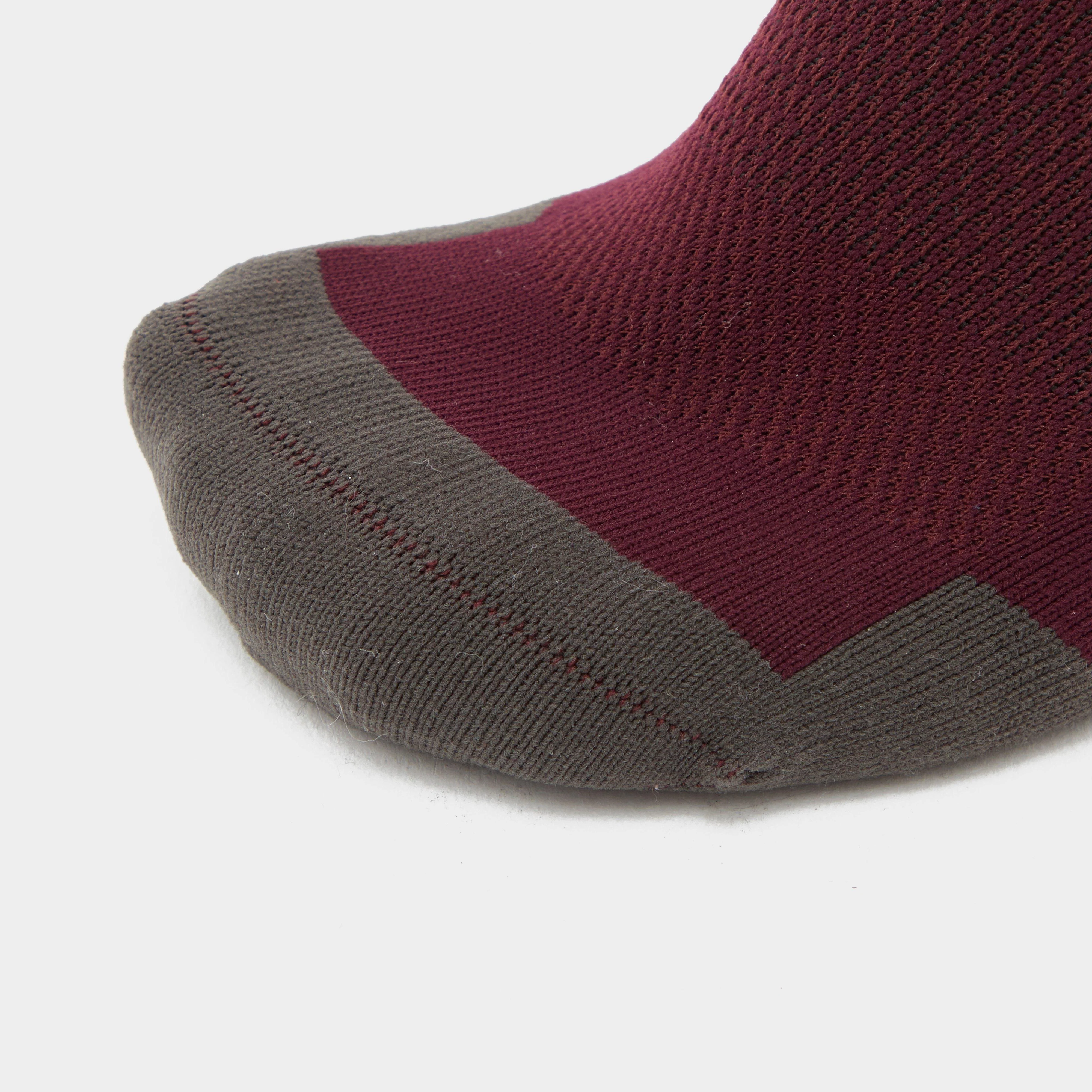 TEK Slimline Performance Socks Mulberry/Ebony - Image 4