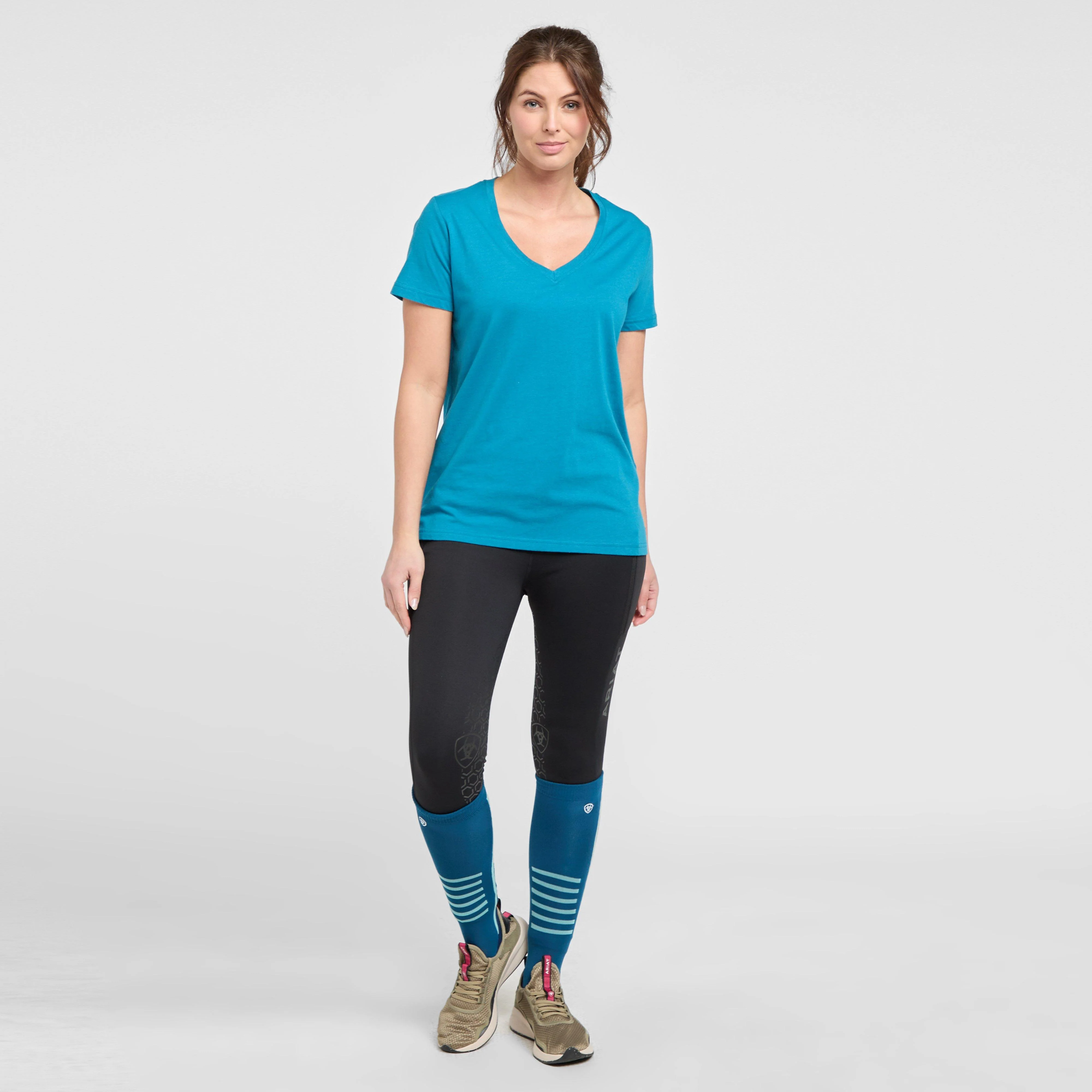 Womens Element Short Sleeved T-Shirt Saxony Blue - Image 3