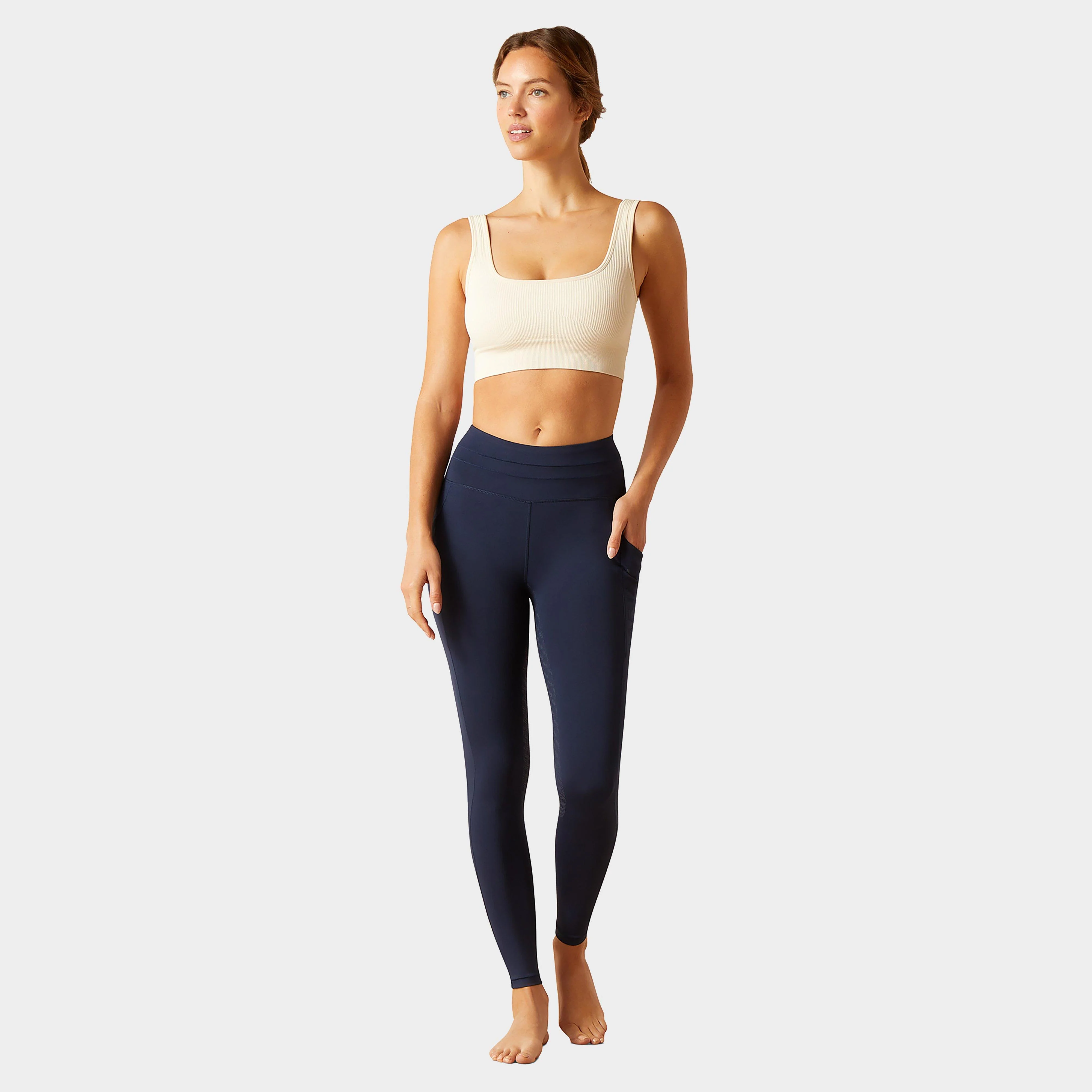 Womens Eos 2.0 Full Seat Tights Navy Eclipse - Image 5