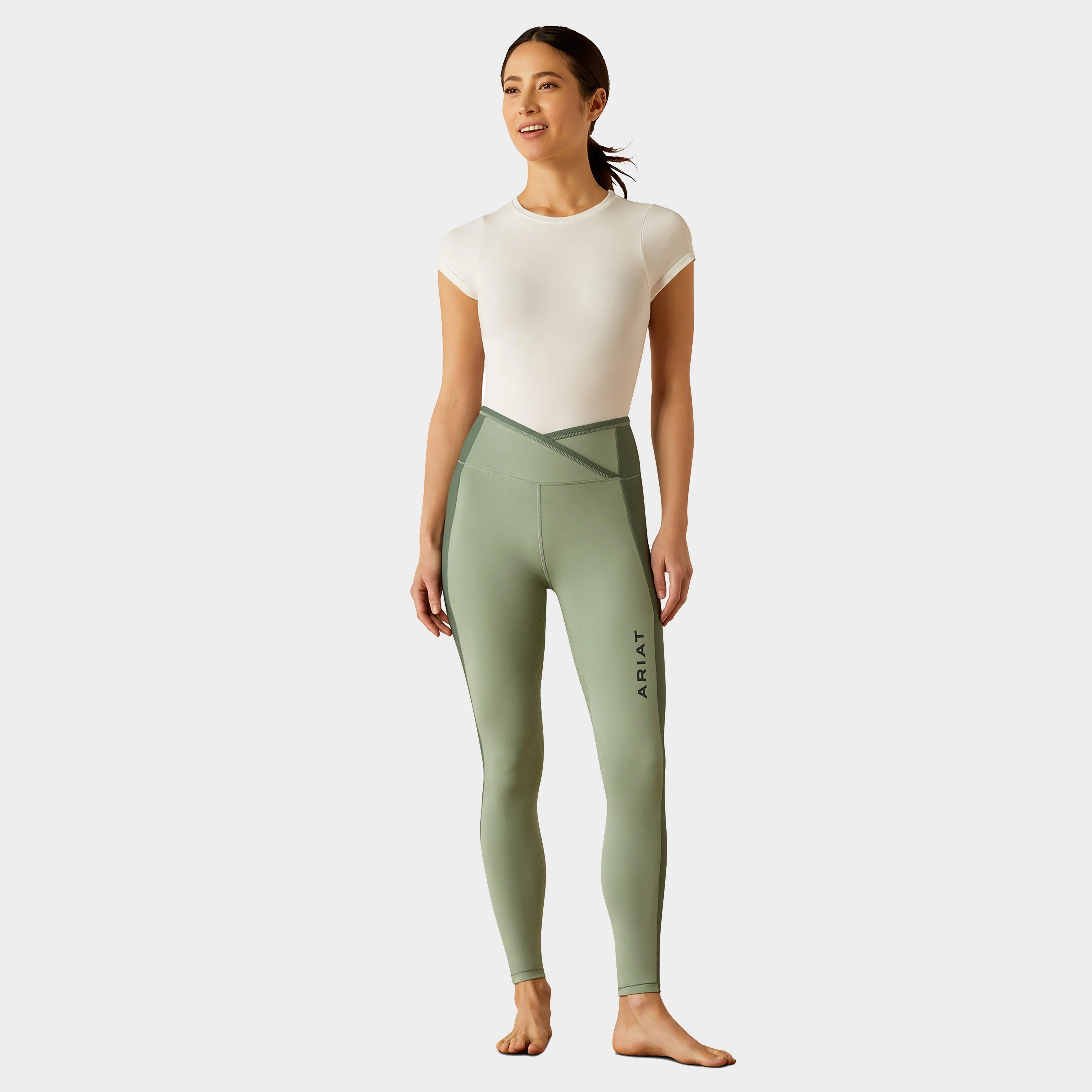Womens Eos Chic Half Grip Tights Lily Pad - Image 6
