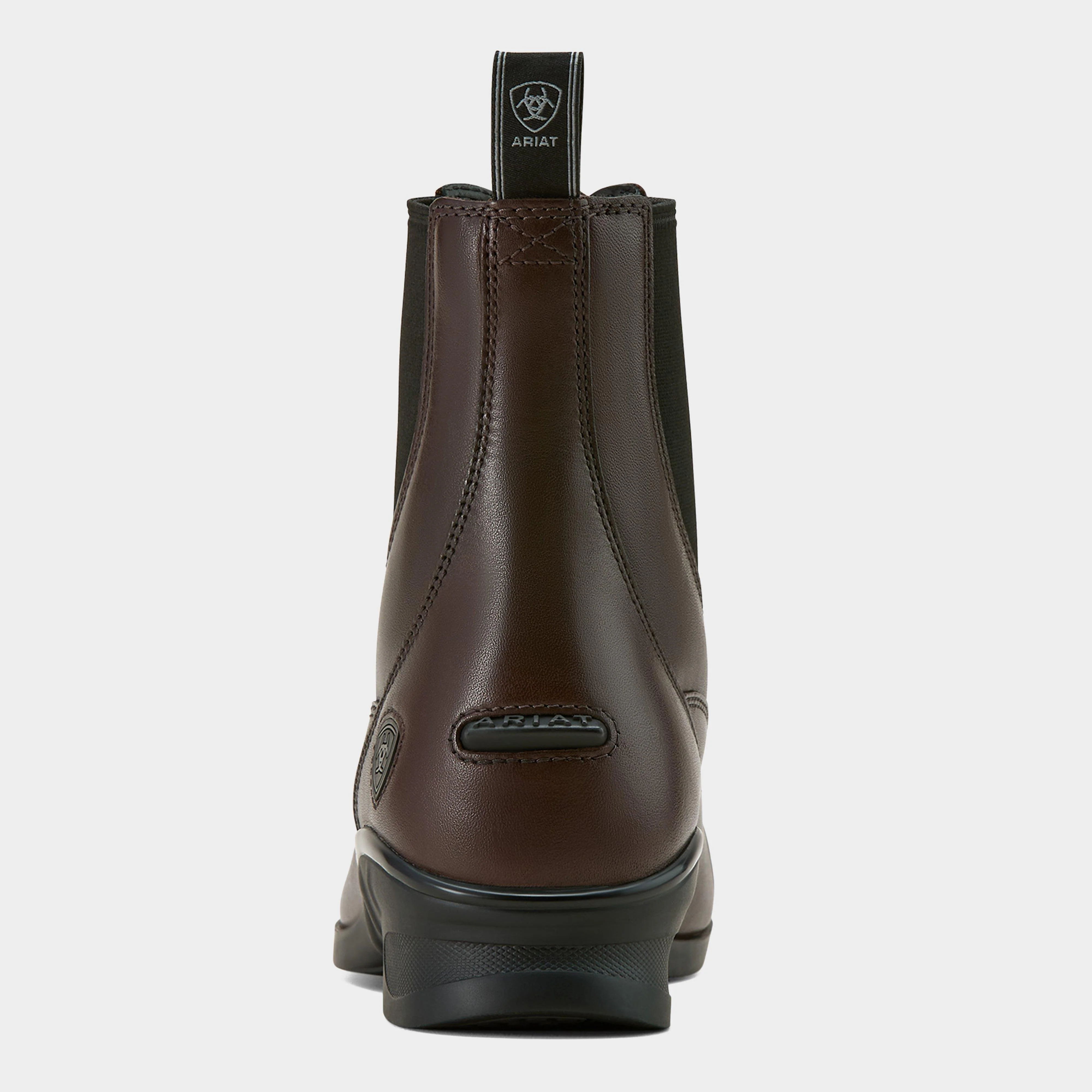 Womens Heritage Zip Paddock Boots Brown - Image 4