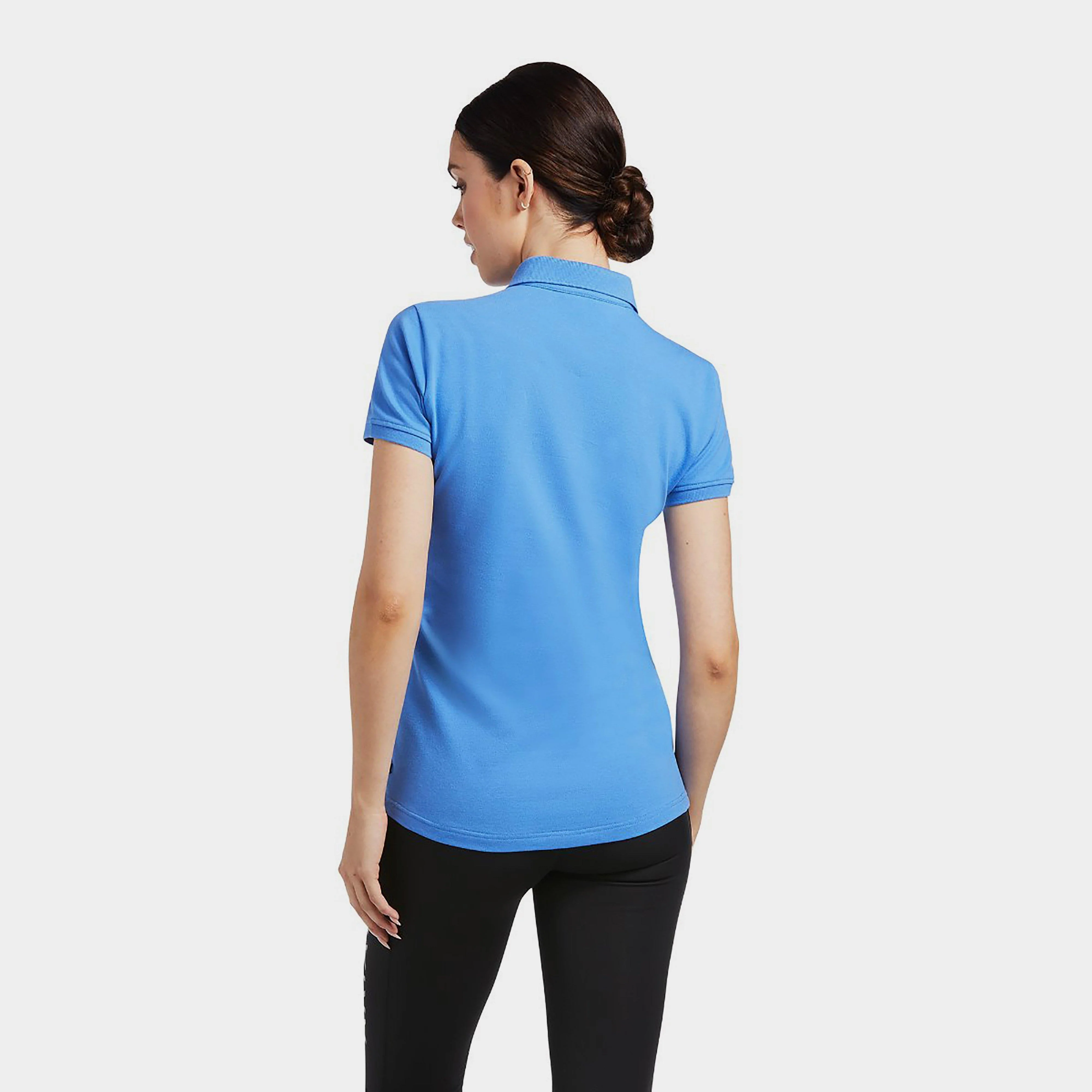 Womens Prix 2.0 Short Sleeved Polo Shirt Reyjavik Blue - Image 2