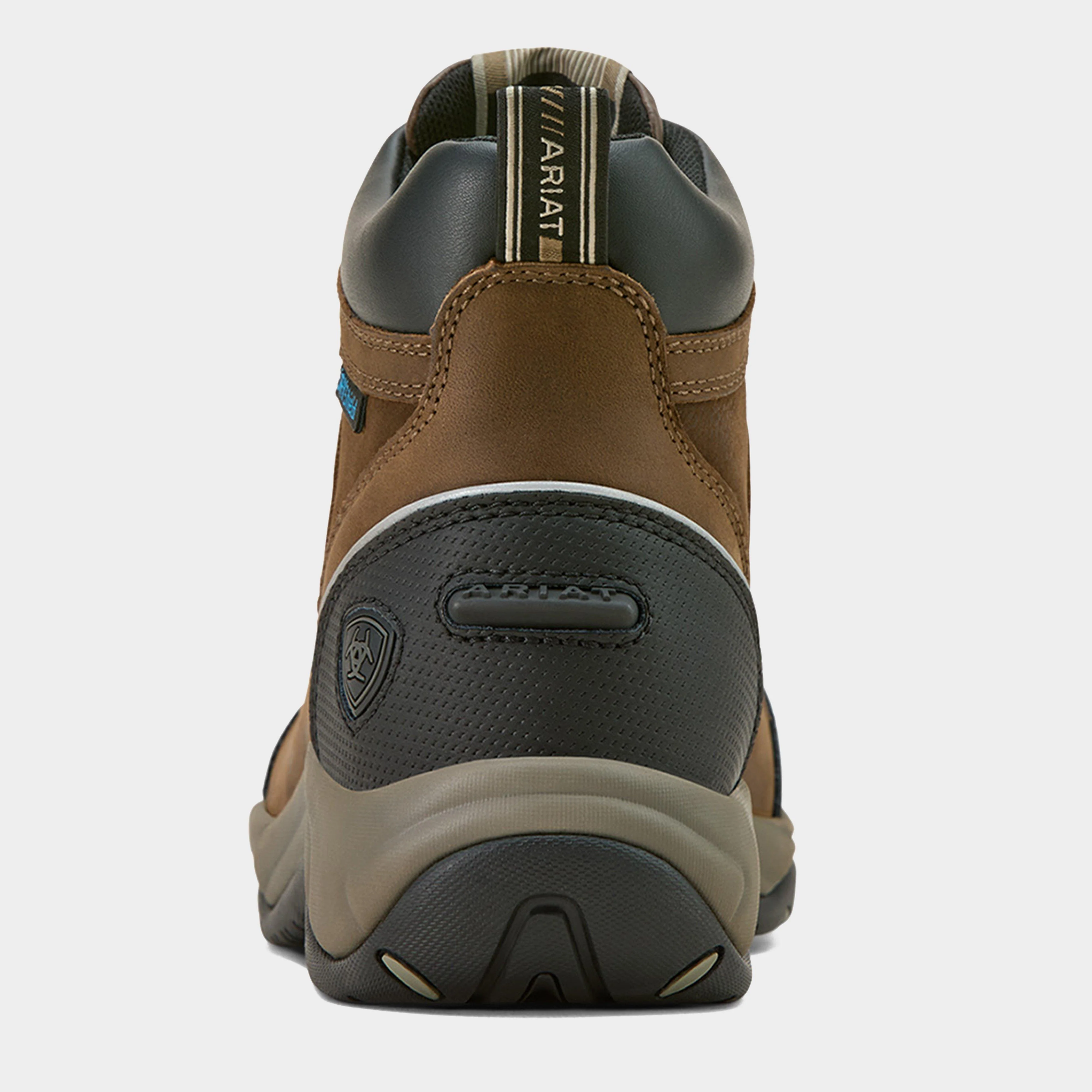 Womens Terrain II Zip Waterproof Boots Dark Brown - Image 4