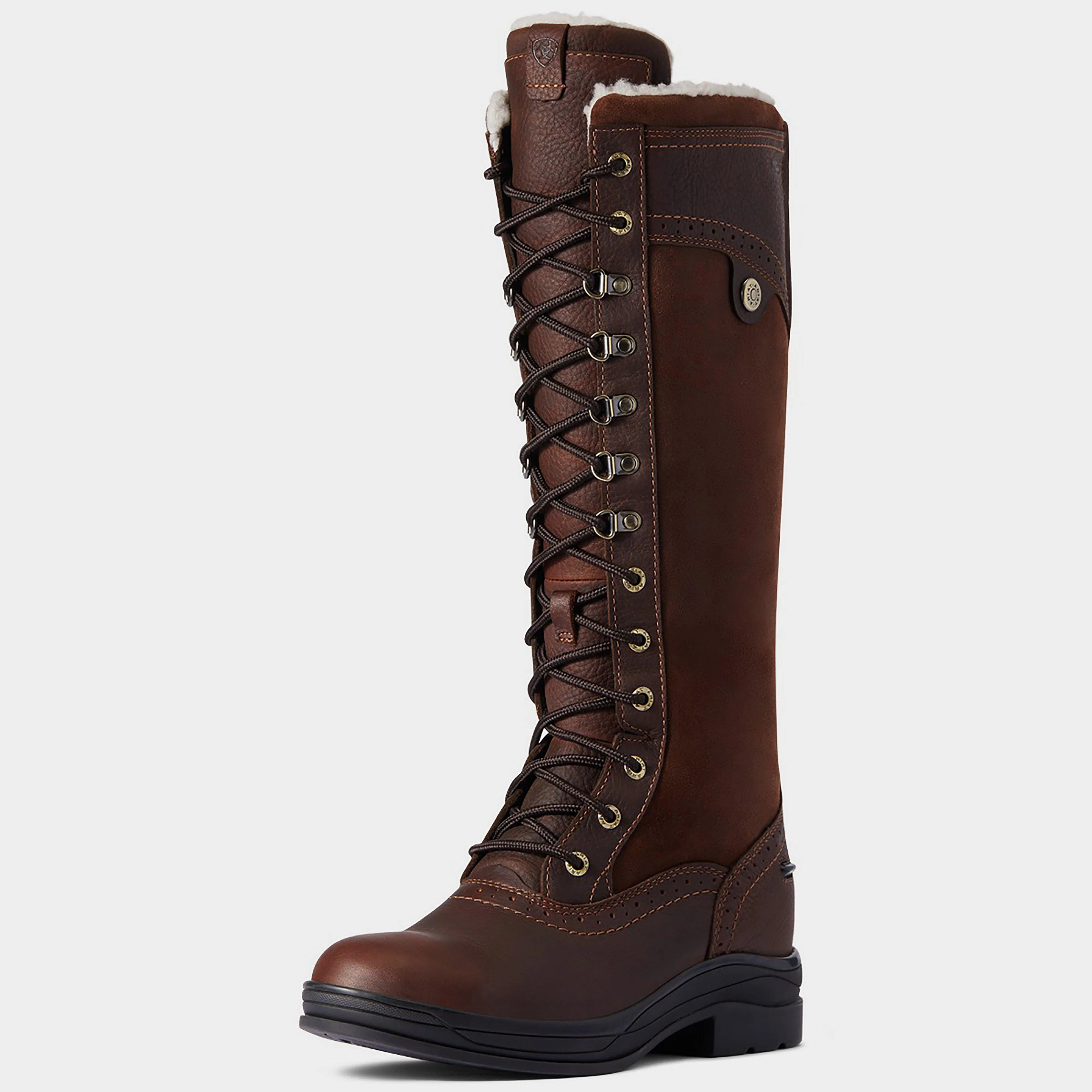 Womens Wythburn Tall H2O Boots Dark Brown - Image 3