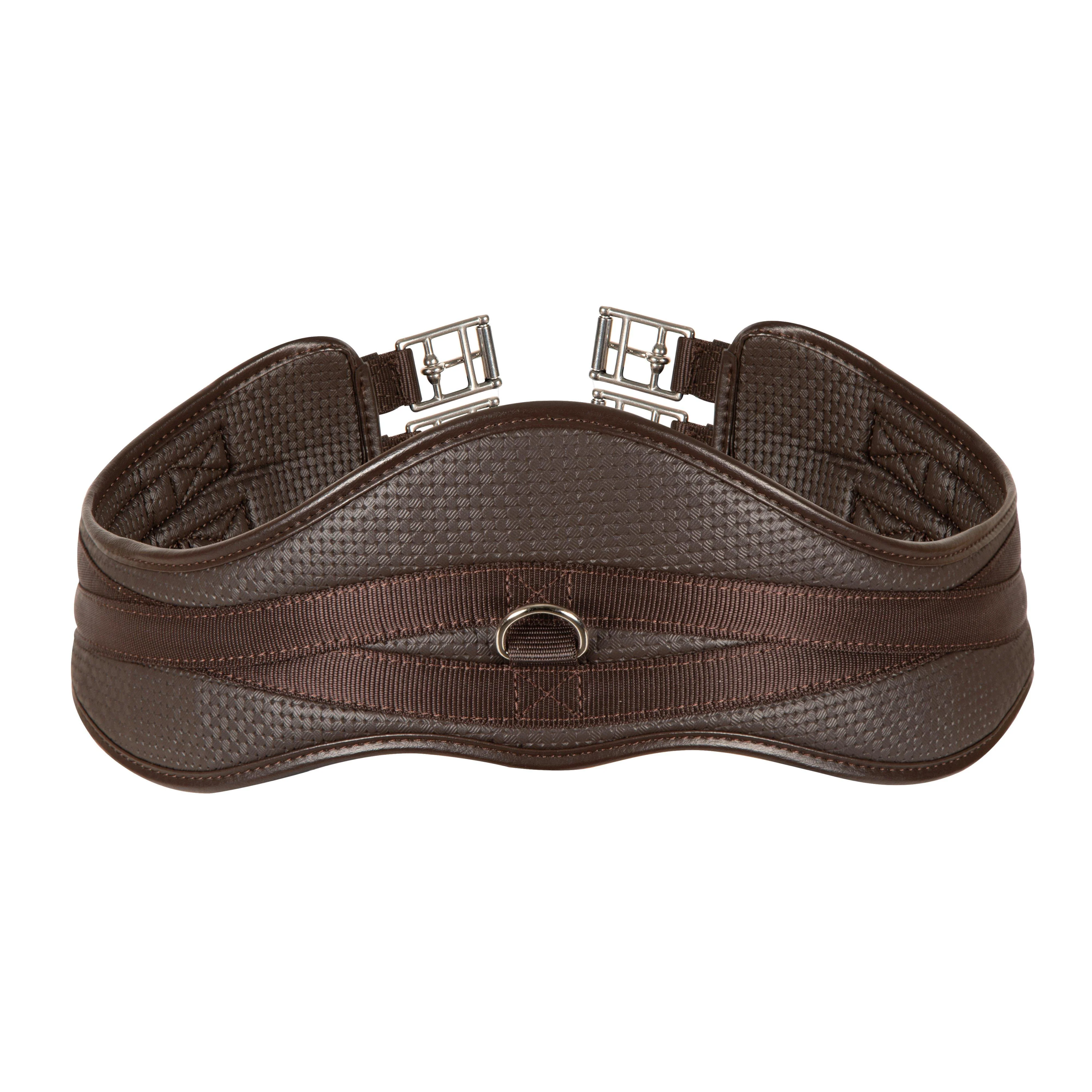 Anti-Chafe Anatomic Elasticated GP Girth Havana - Image 3