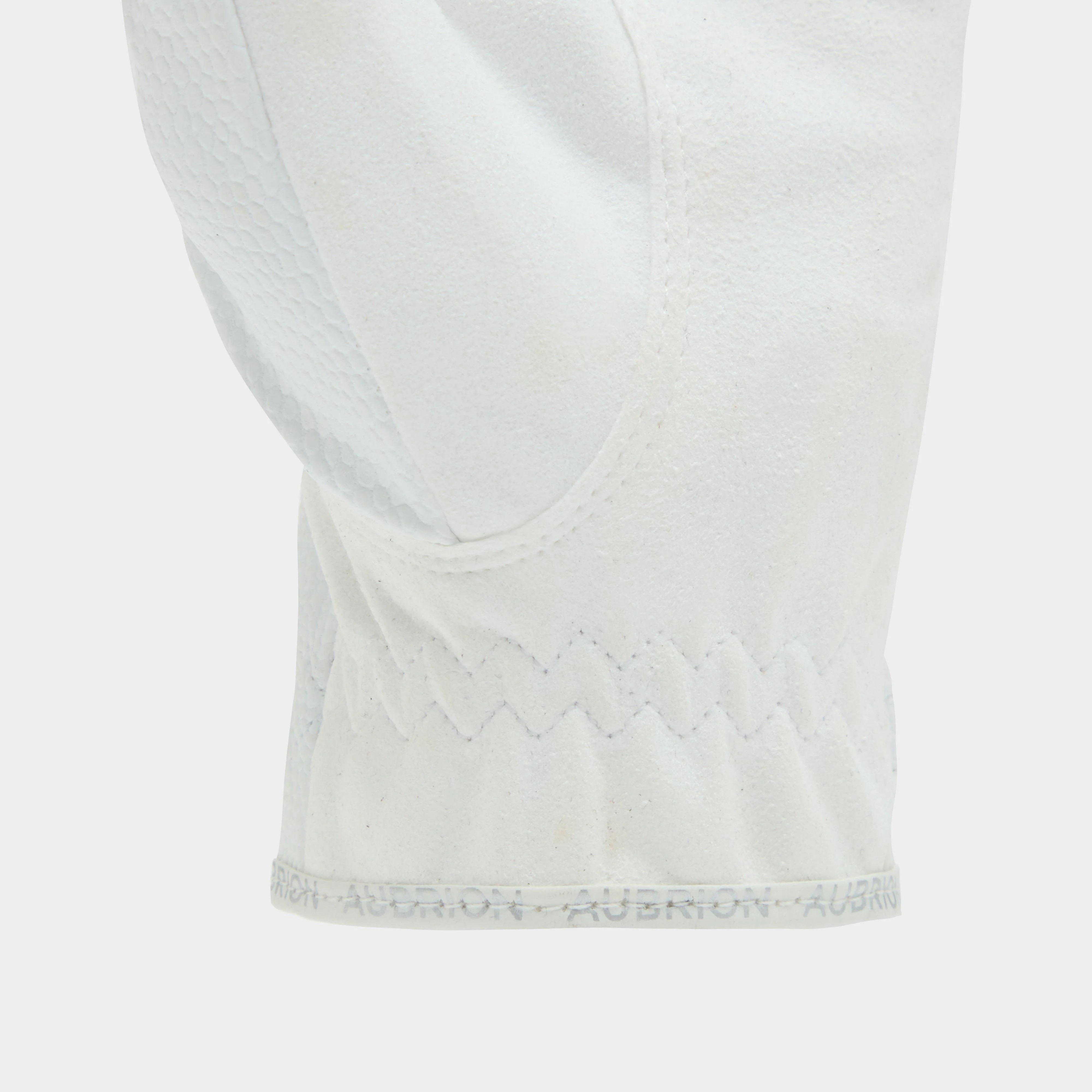 Adults Aachen FlexFit Riding Gloves White - Image 4