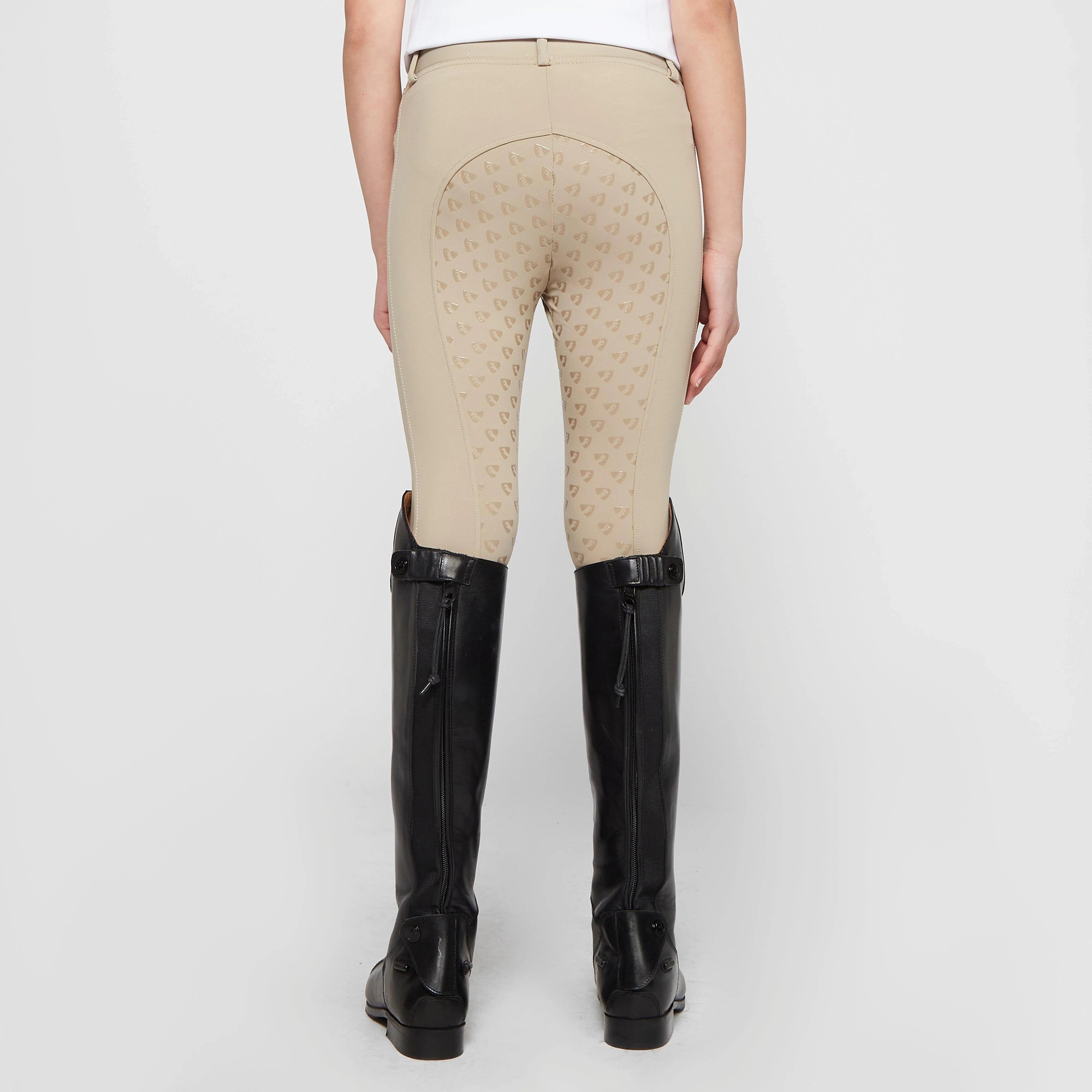 Childs Albany Riding Tights Beige - Image 2