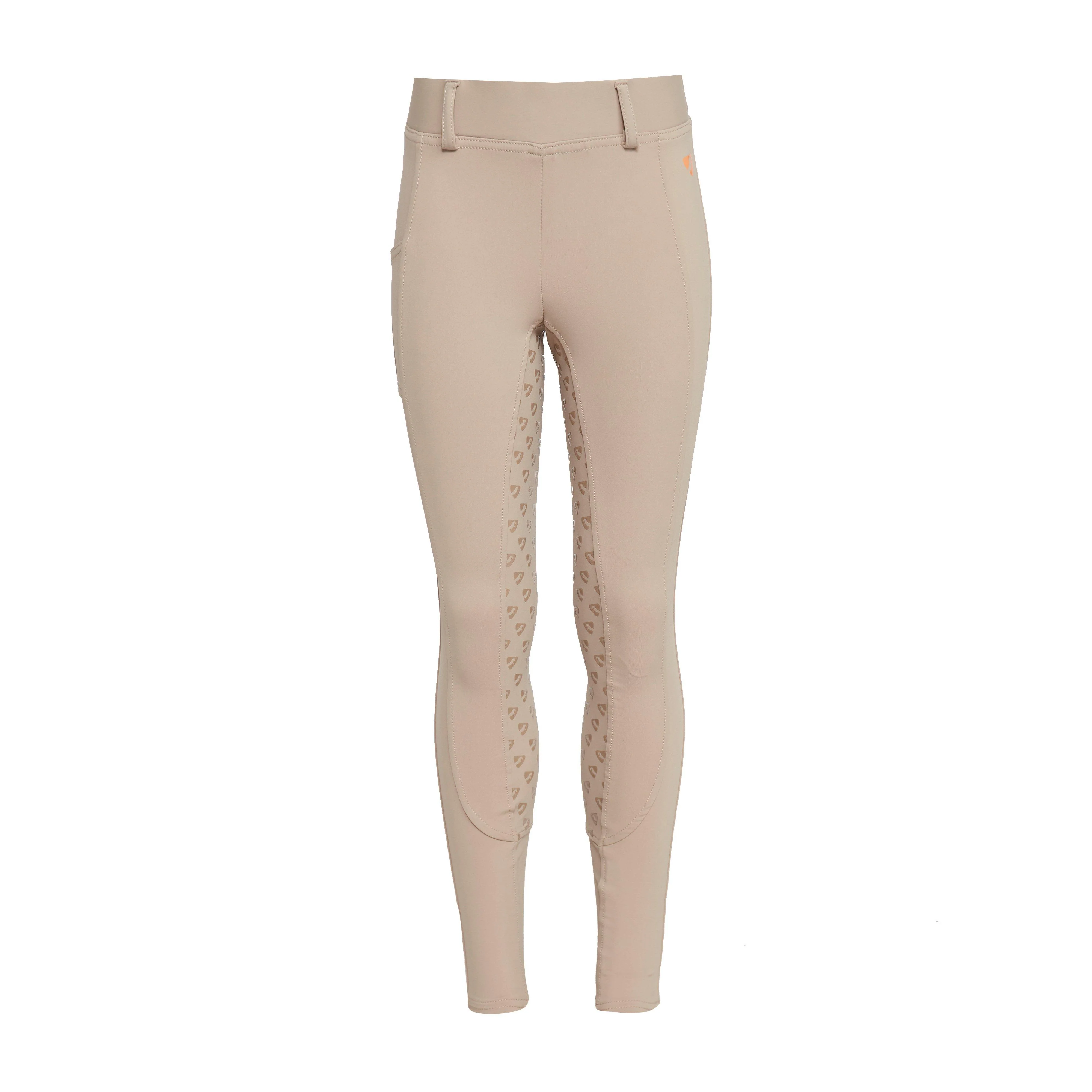 Childs Albany Riding Tights Beige - Image 8