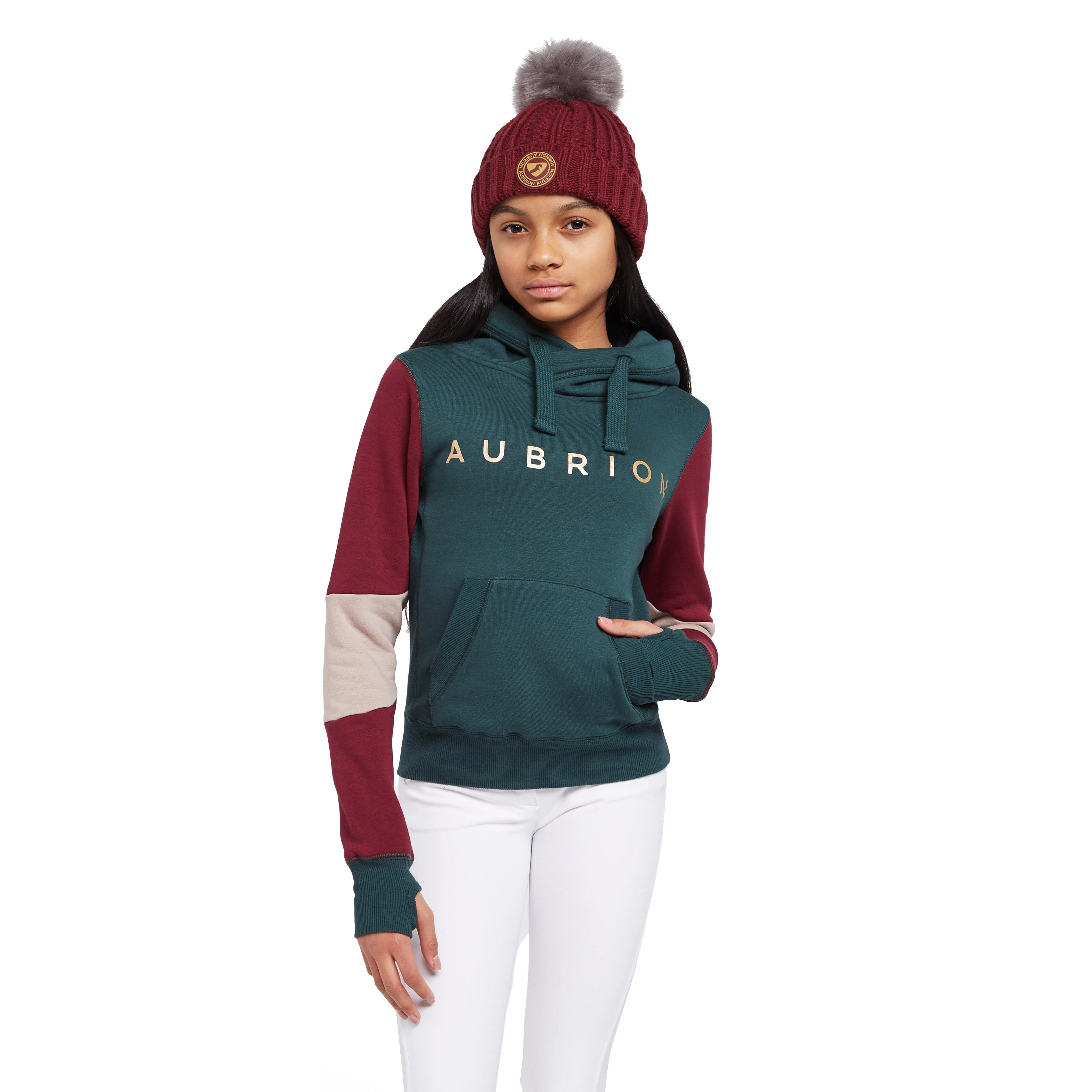 Kids Latimer Hoodie Dark Green - Image 8