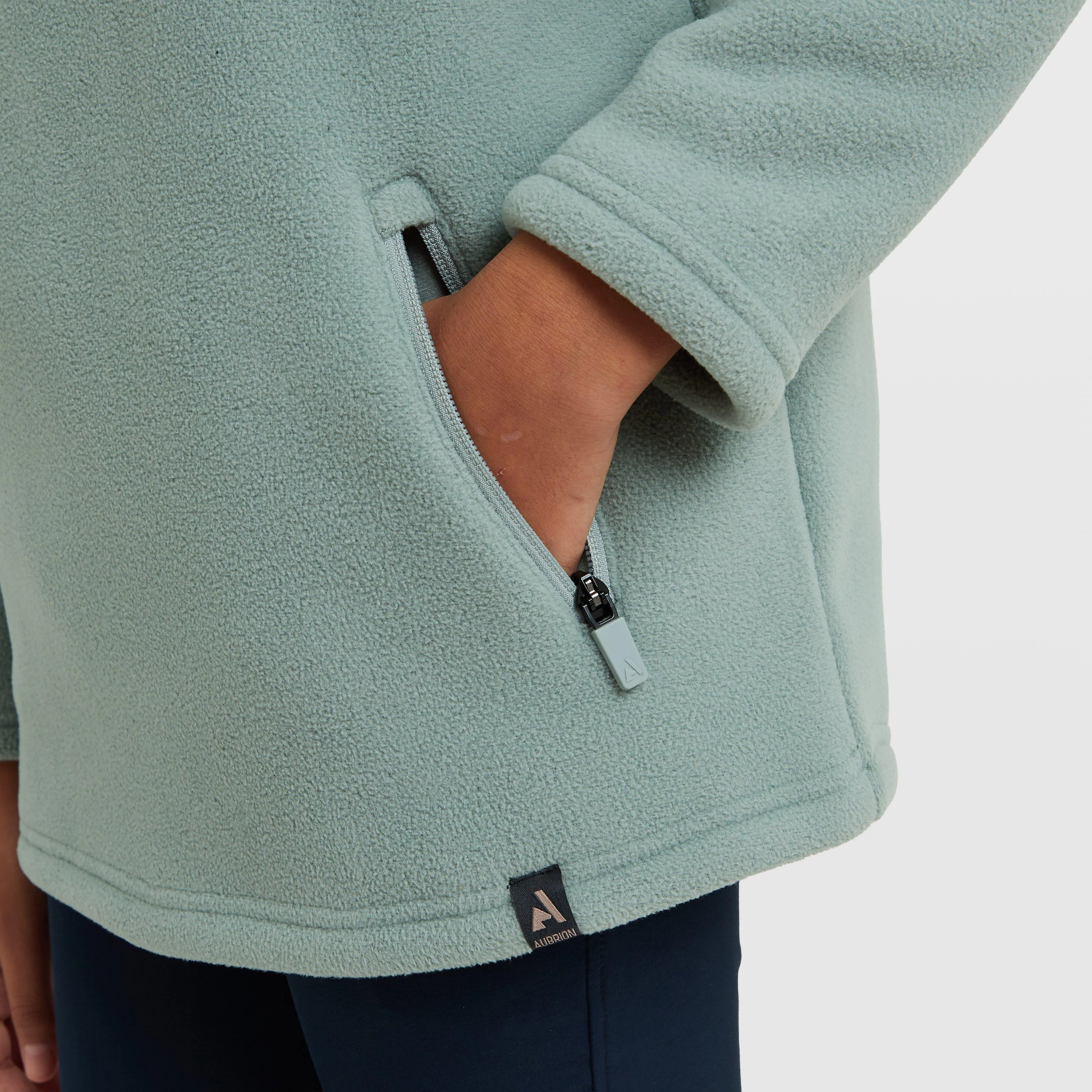 Kids' React Half Zip Fleece - Image 4