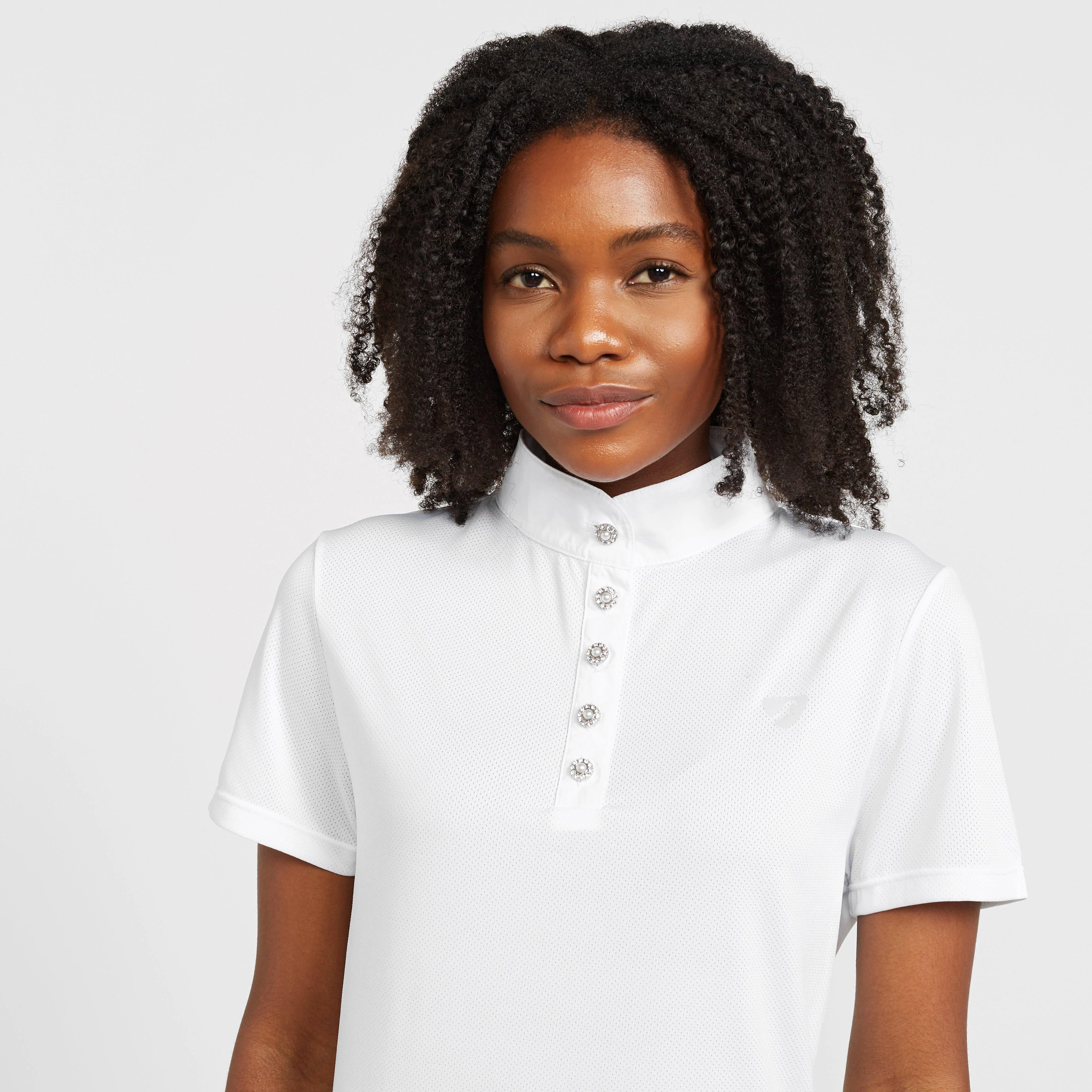 Ladies Monmouth Show Shirt White - Image 4