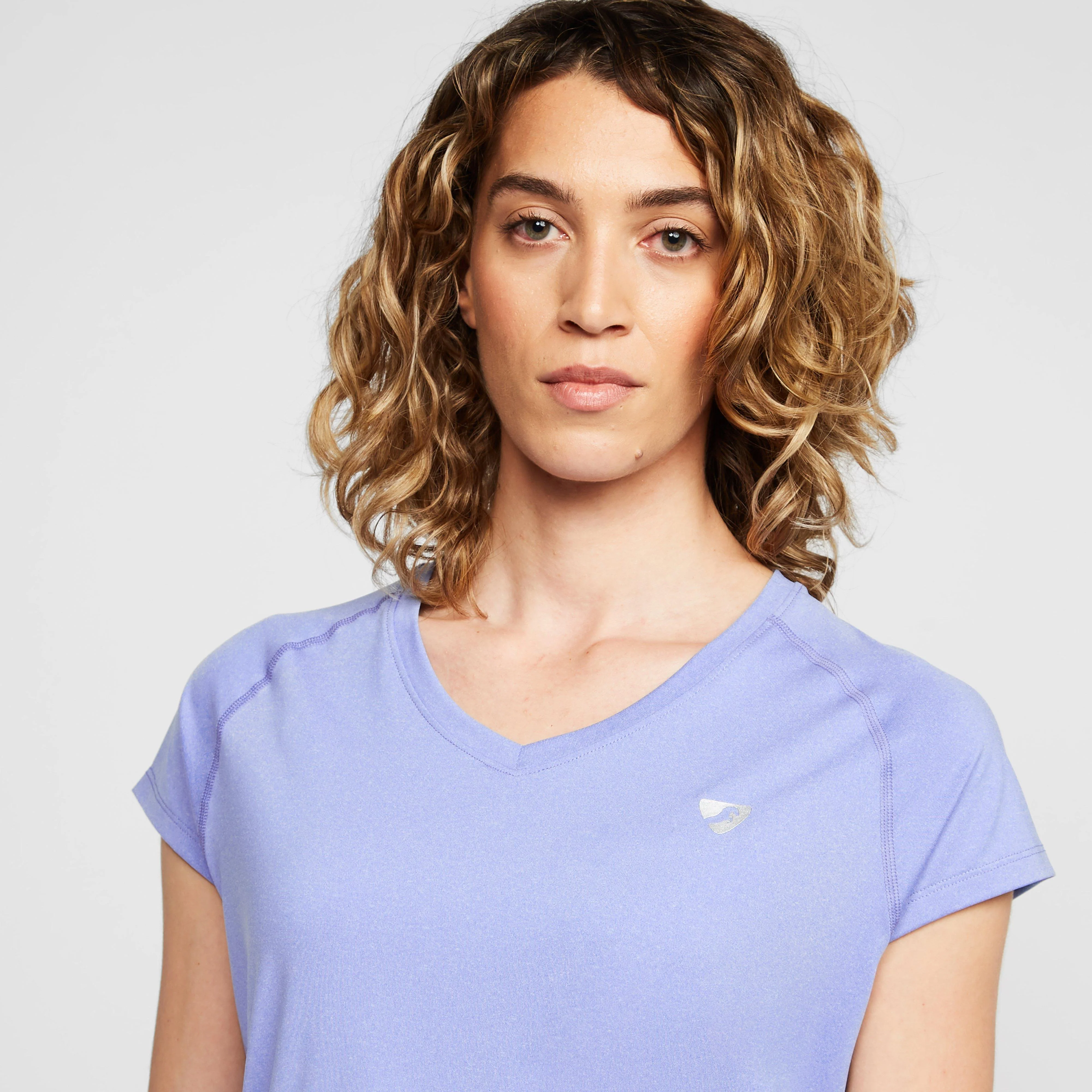 Womens Elverson Tech Top Sky Blue - Image 4