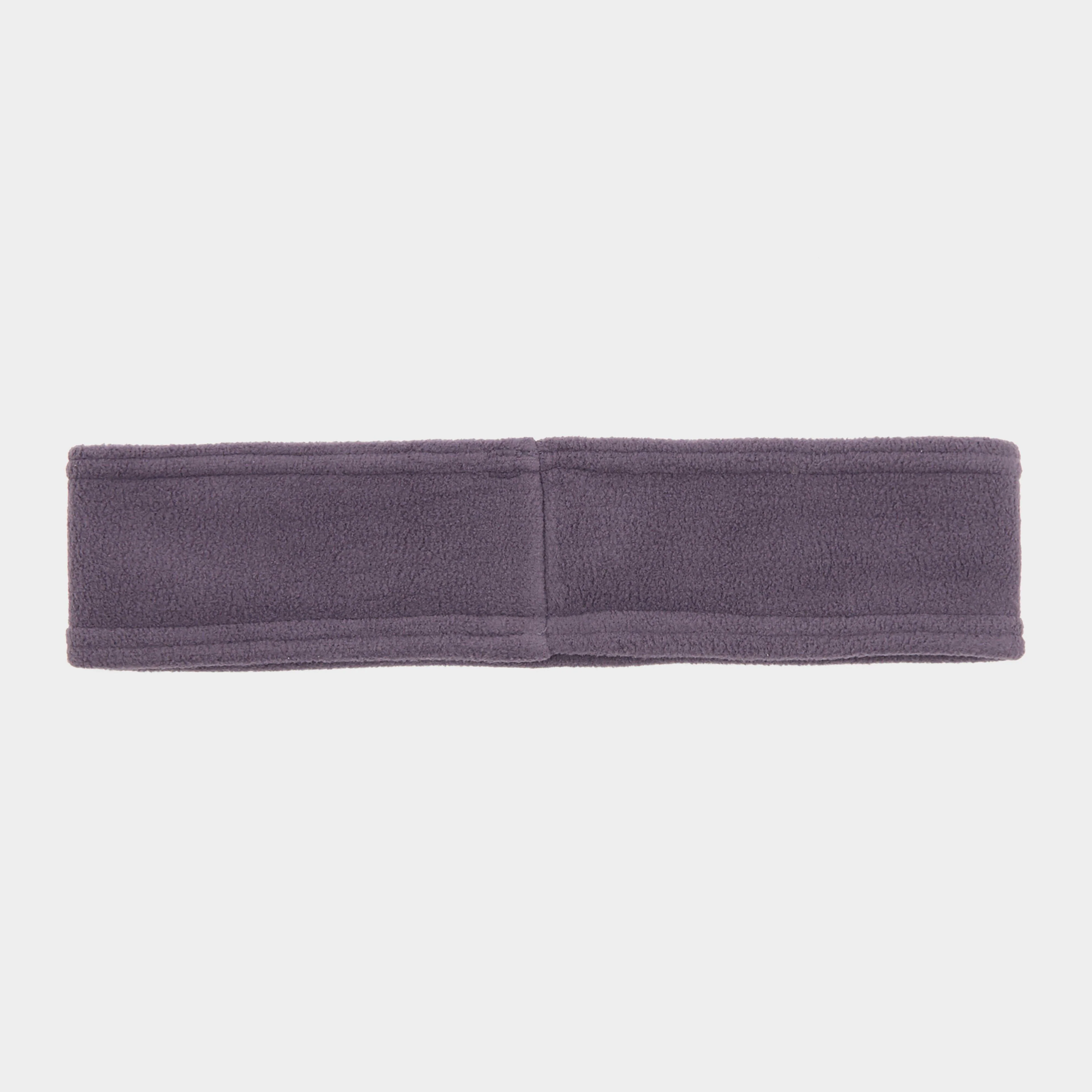 Womens Fleece Headband Purple - Image 2