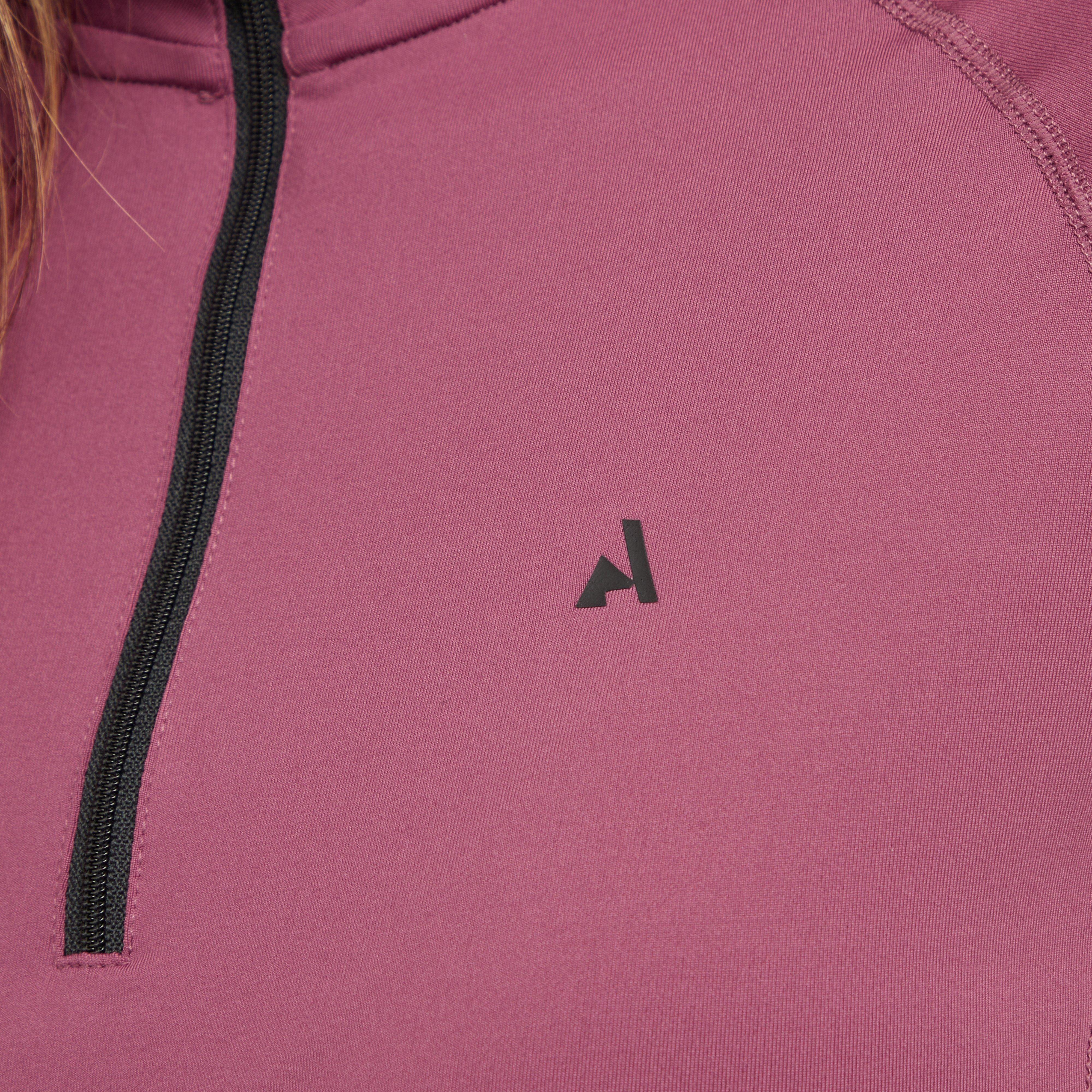 Womens React Short Sleeve Base Layer Mauve - Image 5