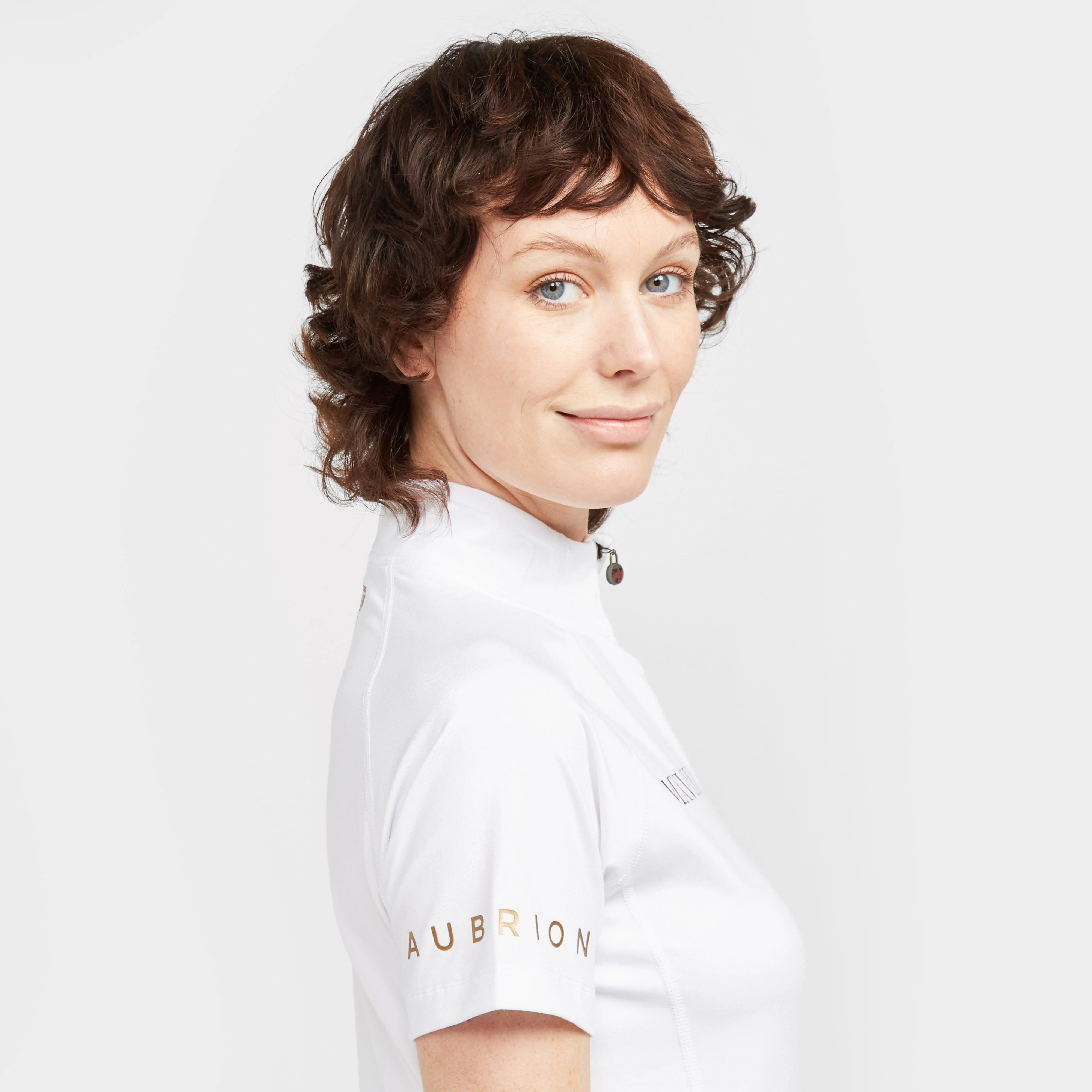 Womens Team Short Sleeve Base Layer White - Image 6