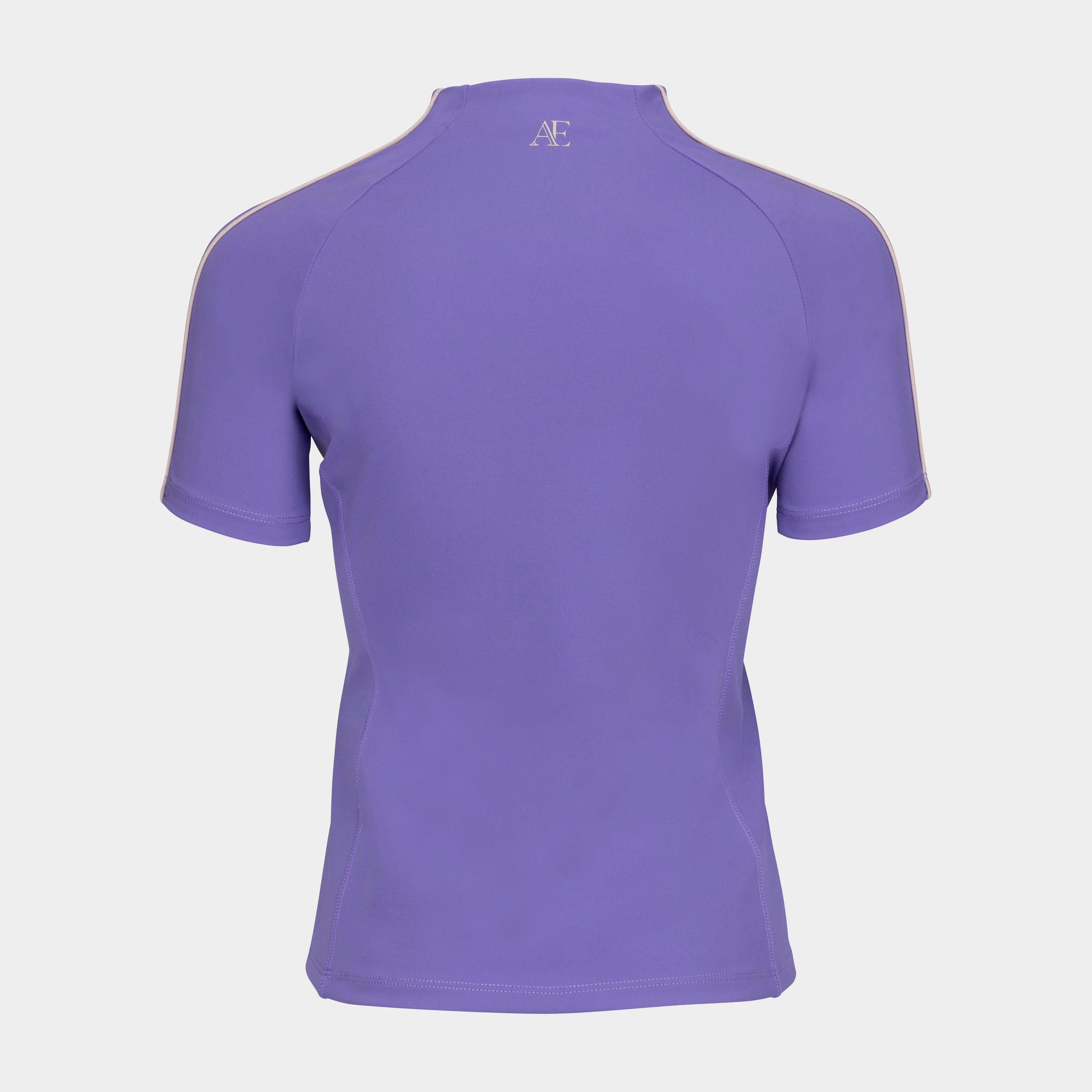 Young Rider Equestrian Short Sleeve Base Layer Heather - Image 2