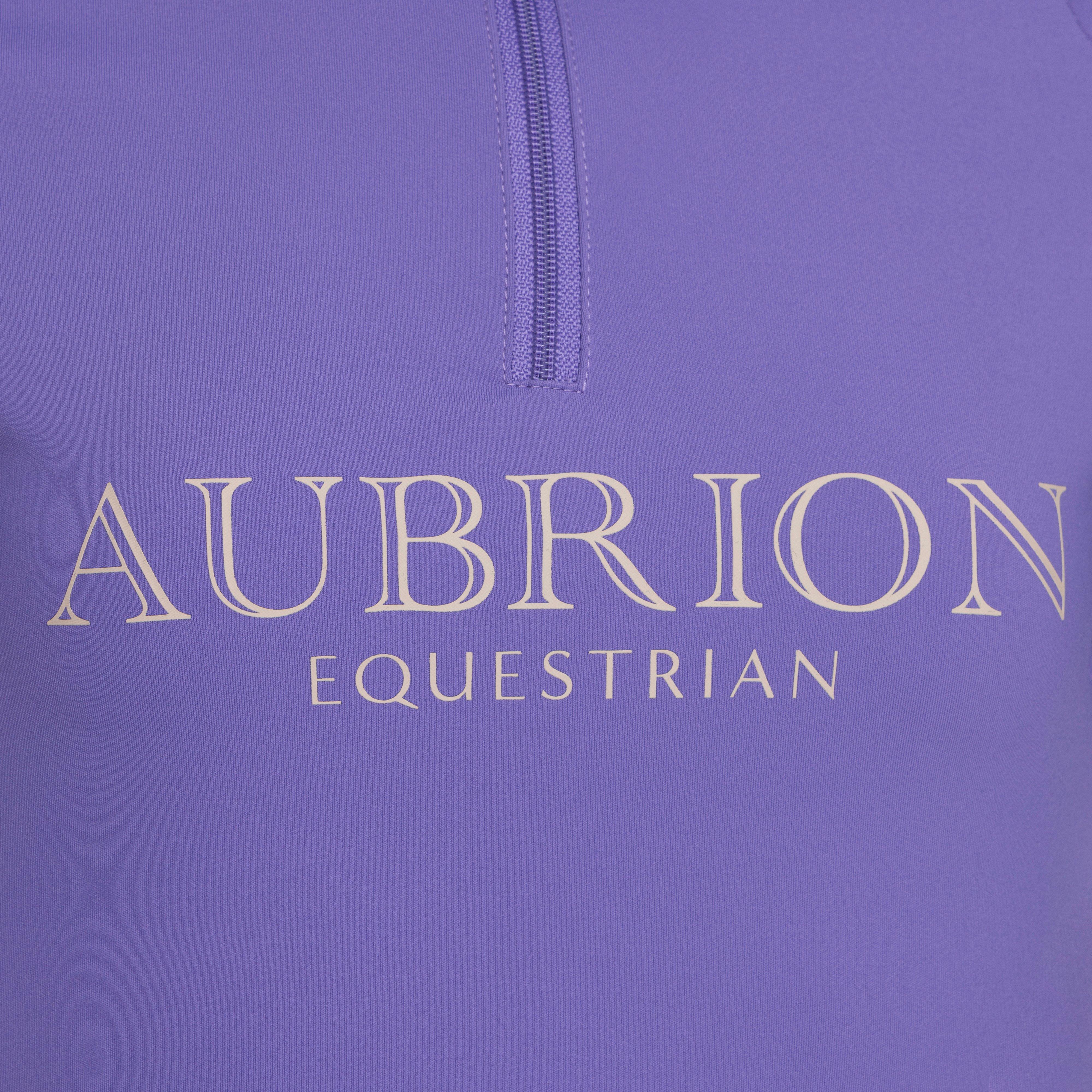 Young Rider Equestrian Short Sleeve Base Layer Heather - Image 3