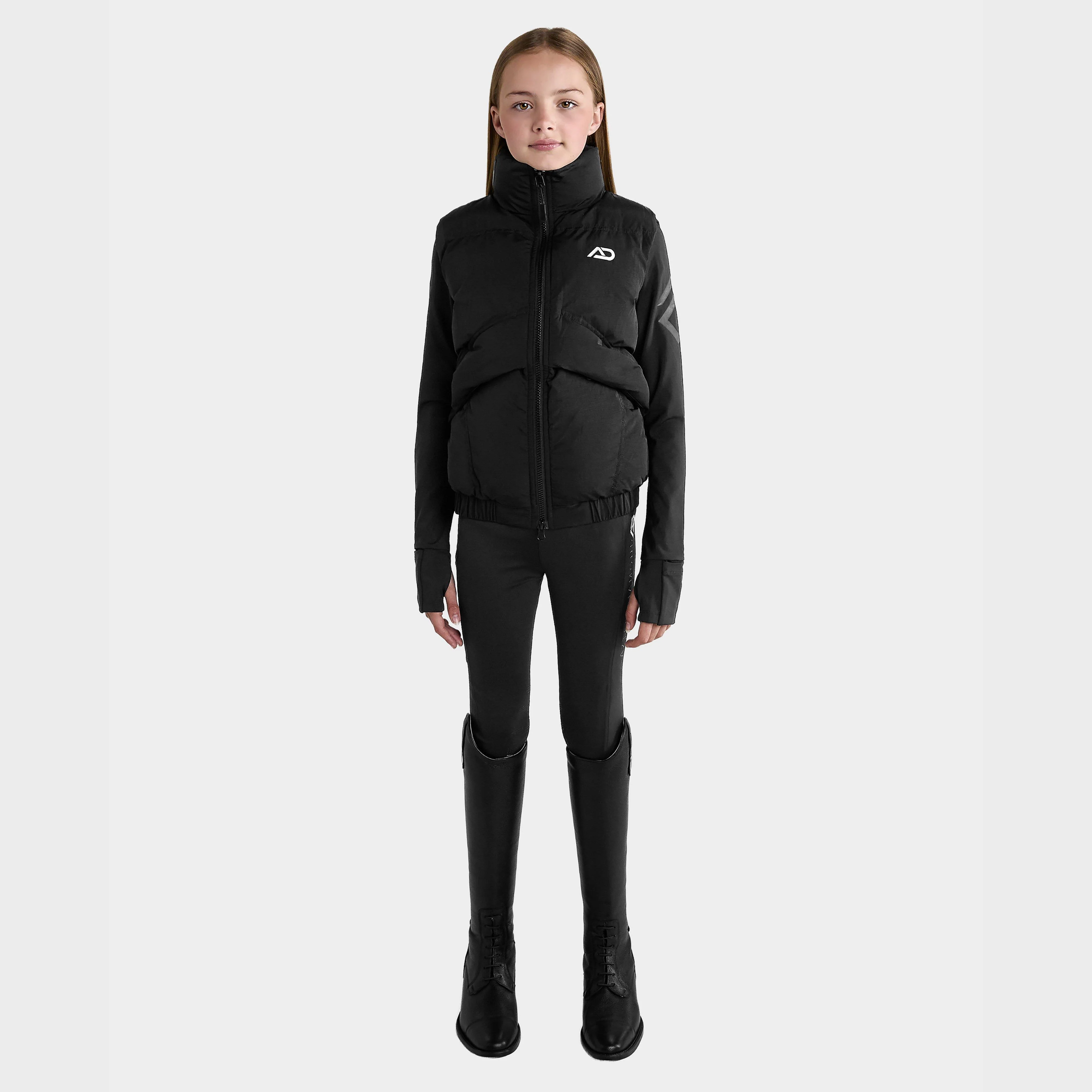Kids’ Core Midlayer Gilet Black - Image 5