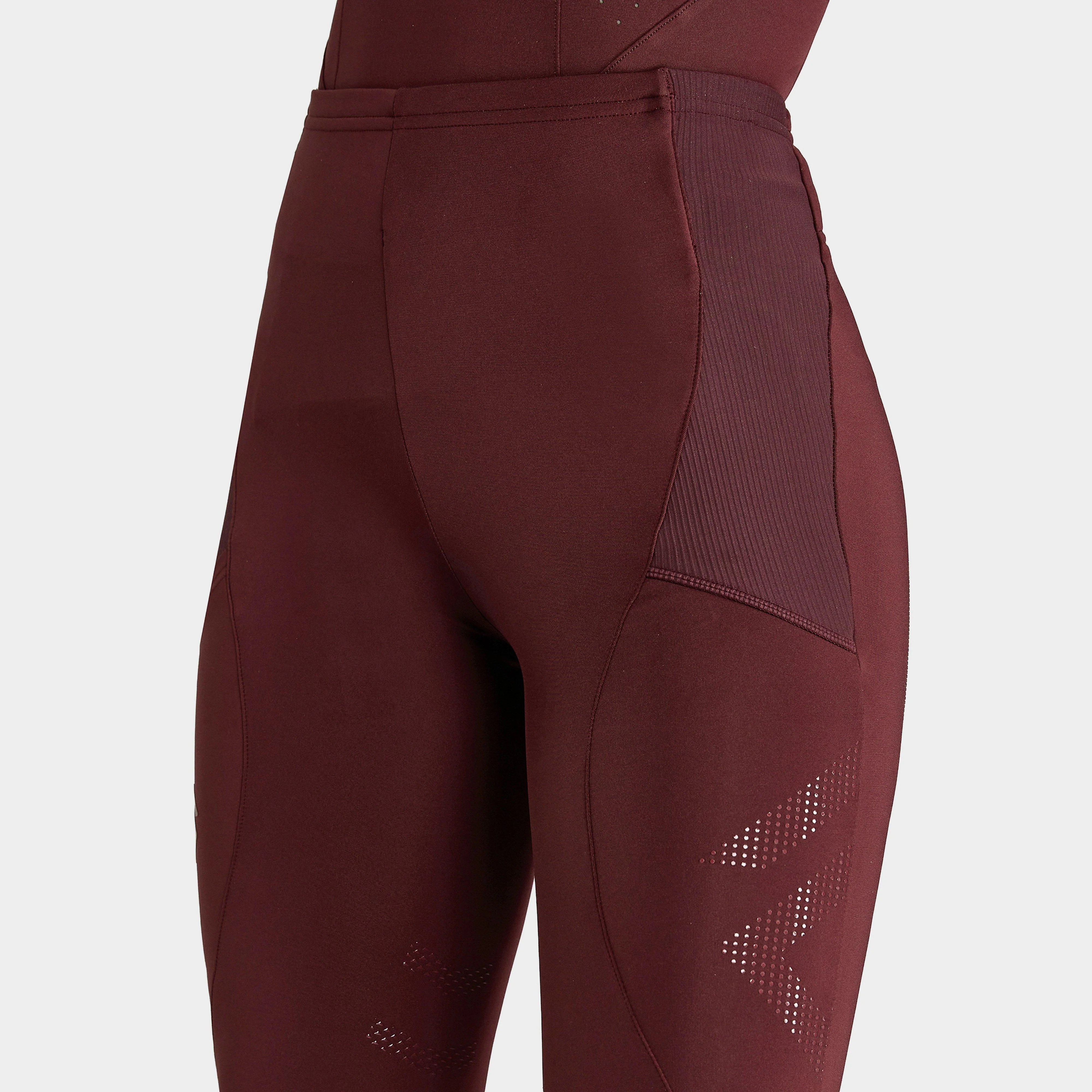 Women’s Core Knee Grip Leggings Cherry - Image 3