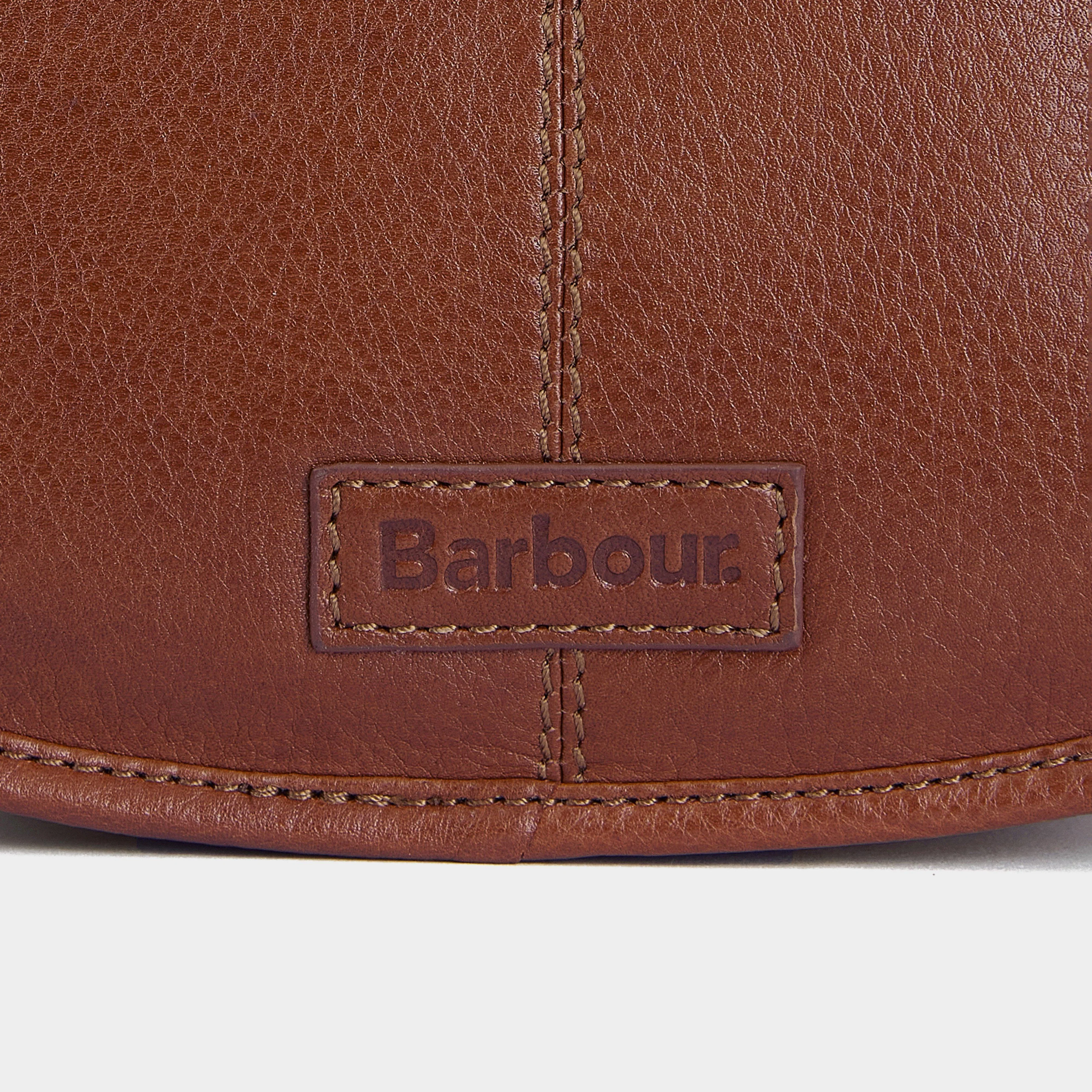 Laire Medium Leather Saddle Bag Brown - Image 4