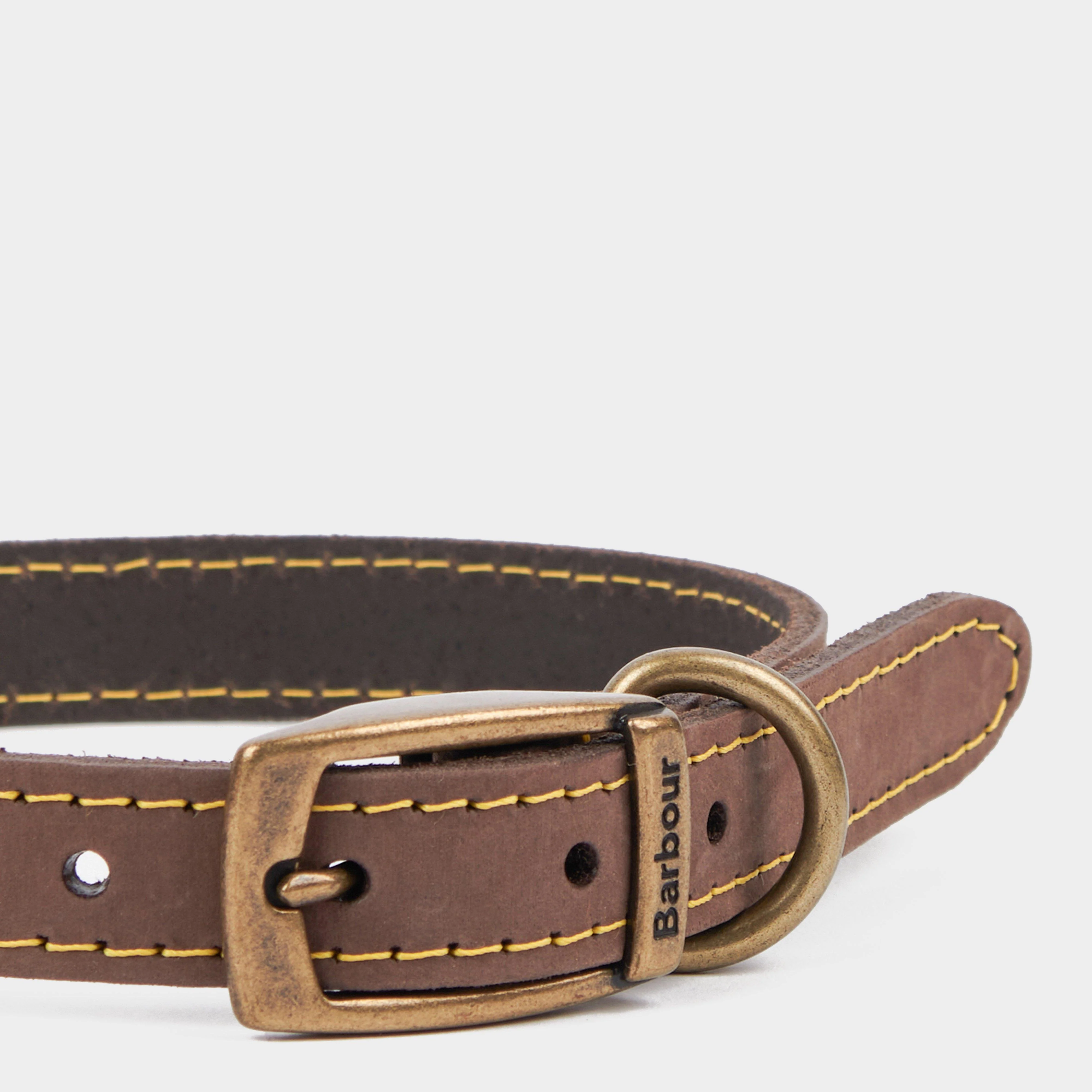 Leather Dog Collar Classic Brown - Image 2