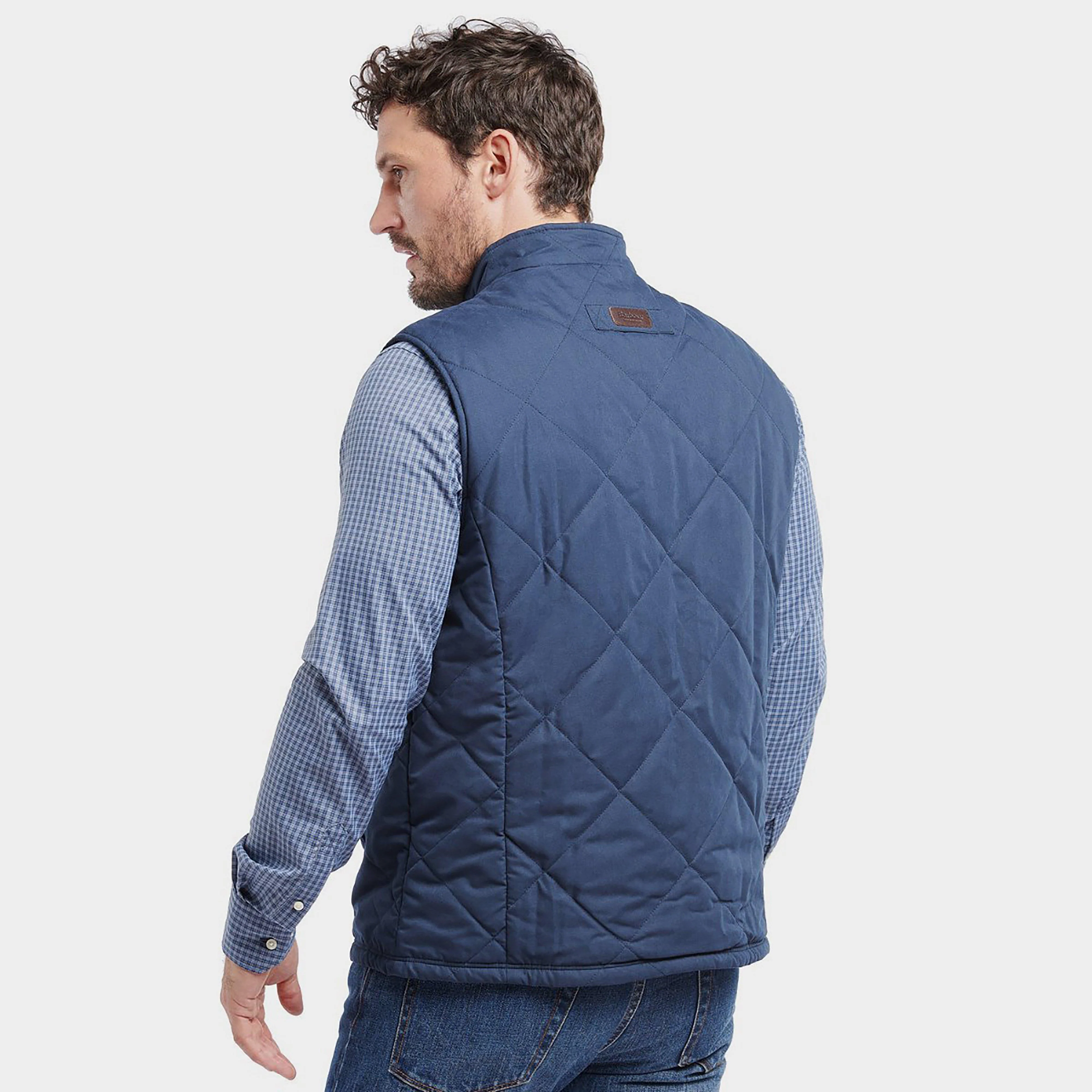 Mens Kurt Gilet Navy - Image 2
