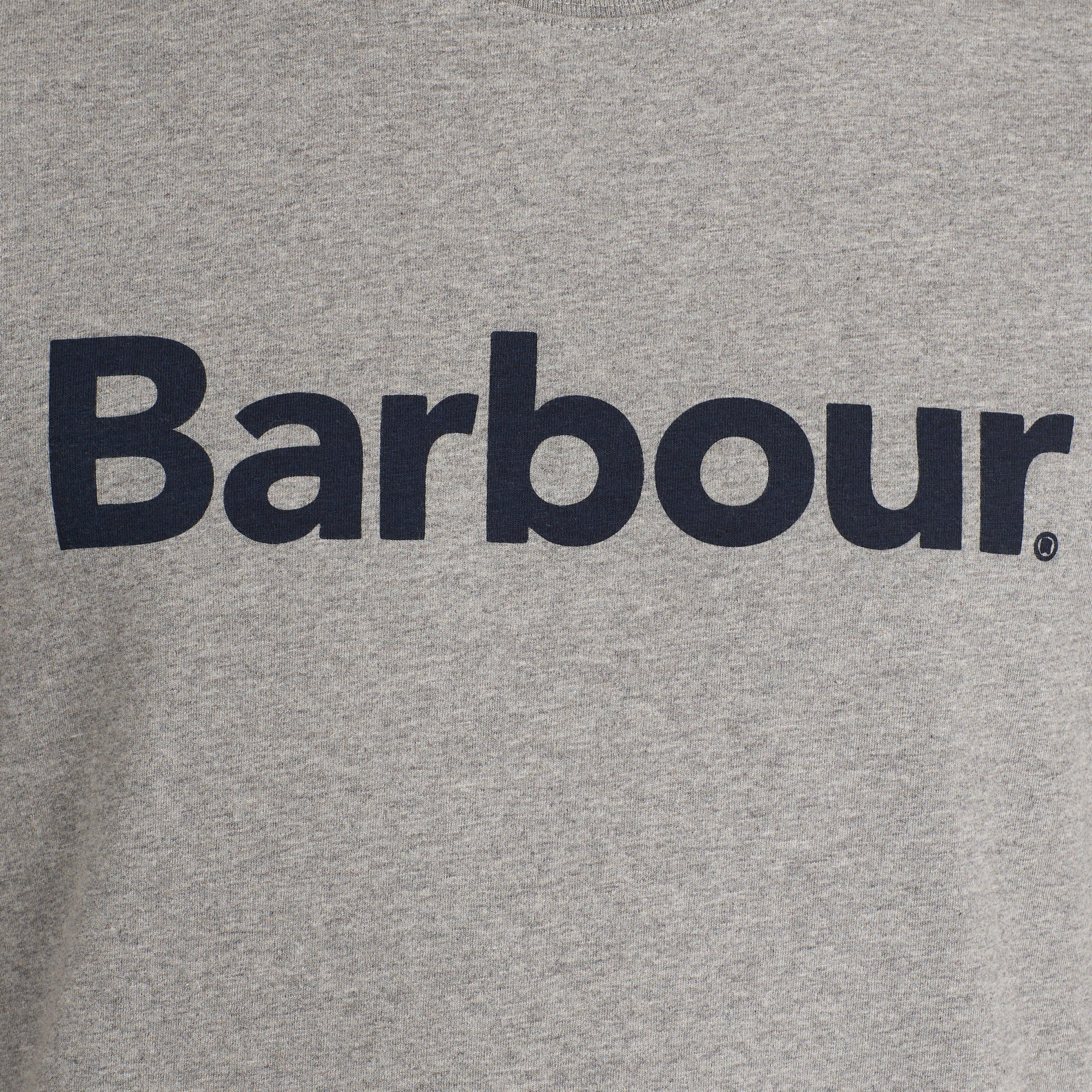 Mens Logo T-Shirt New Grey - Image 5