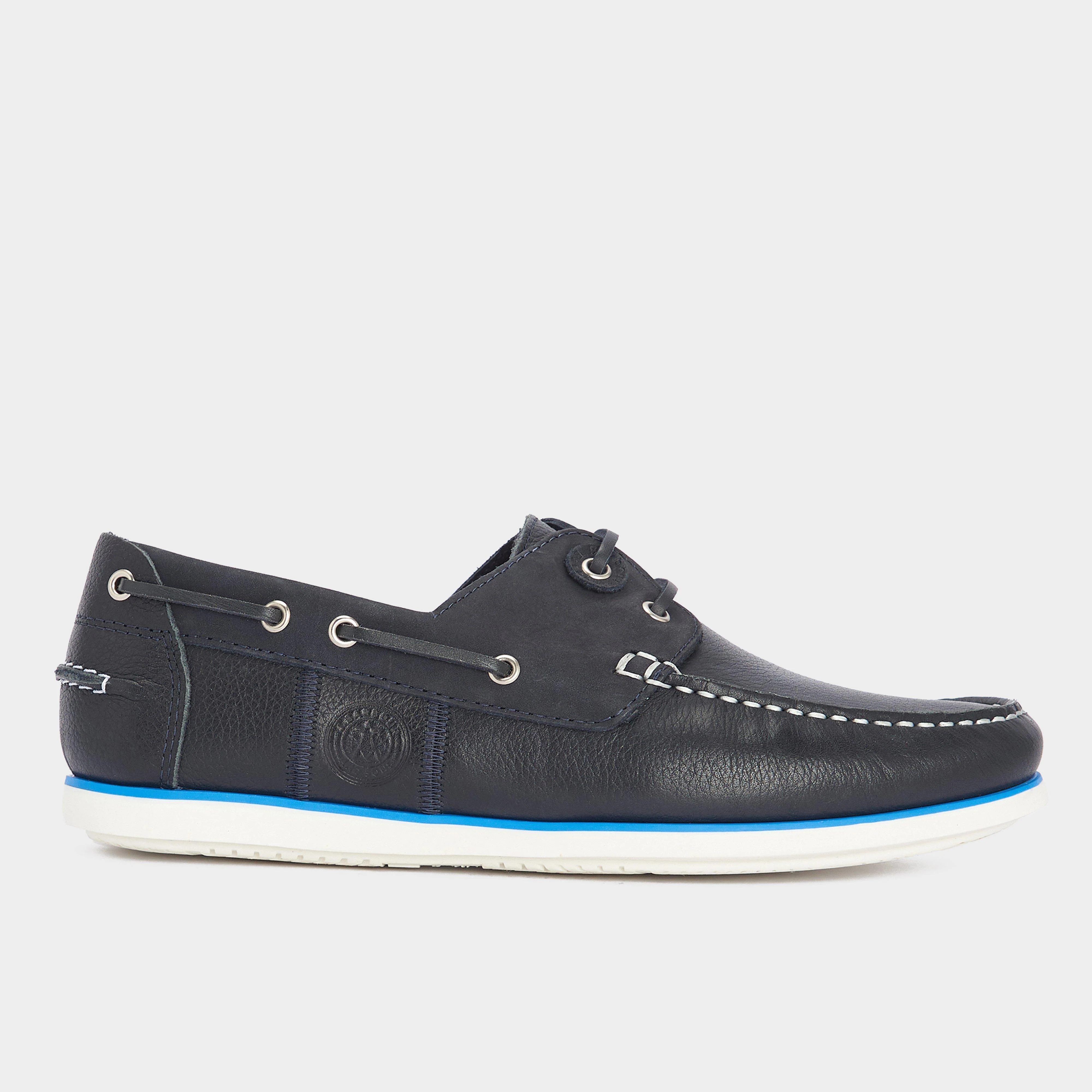 Mens Wake Boat Shoes Navy - Image 3