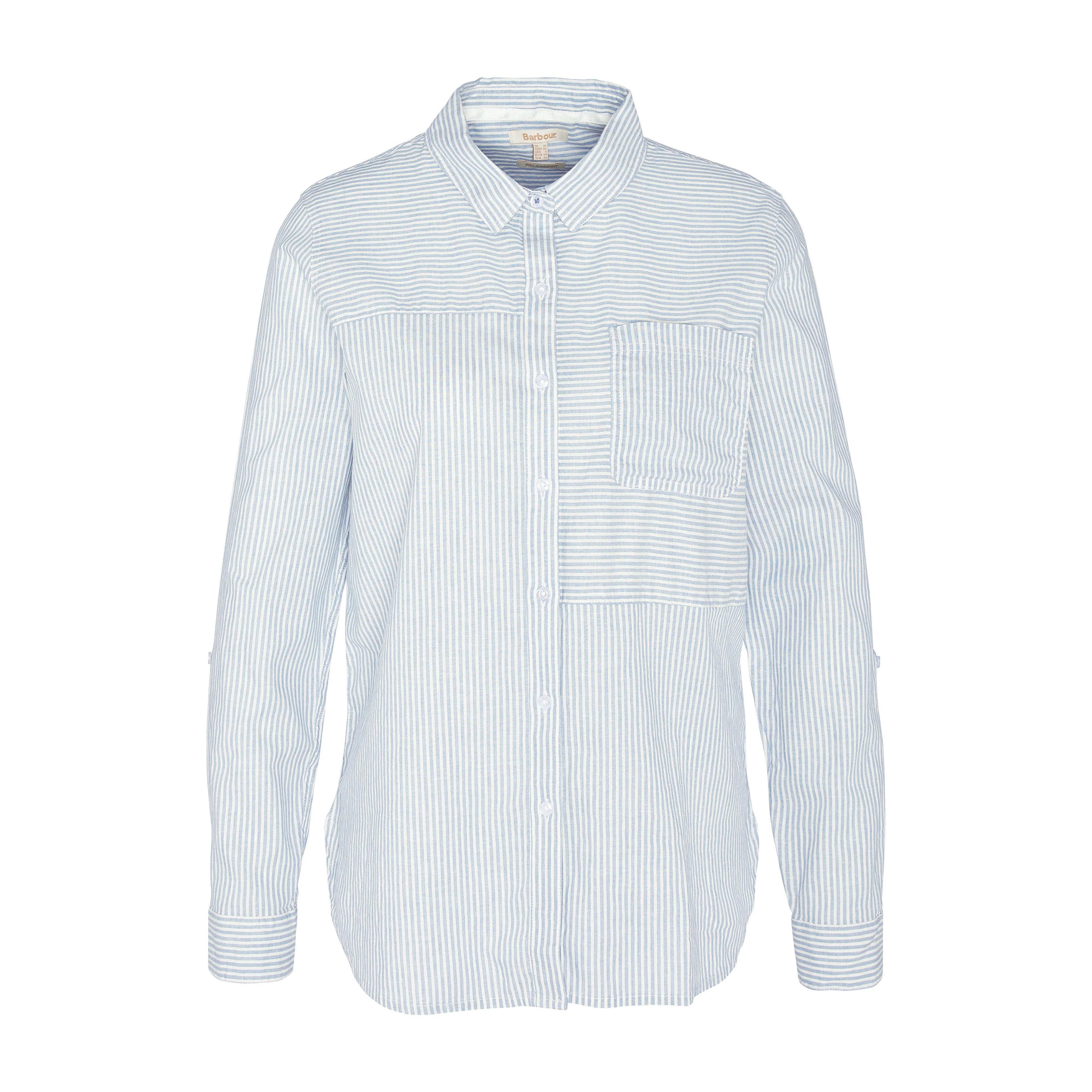 Womens Beachfront Shirt Chambray Stripe - Image 7