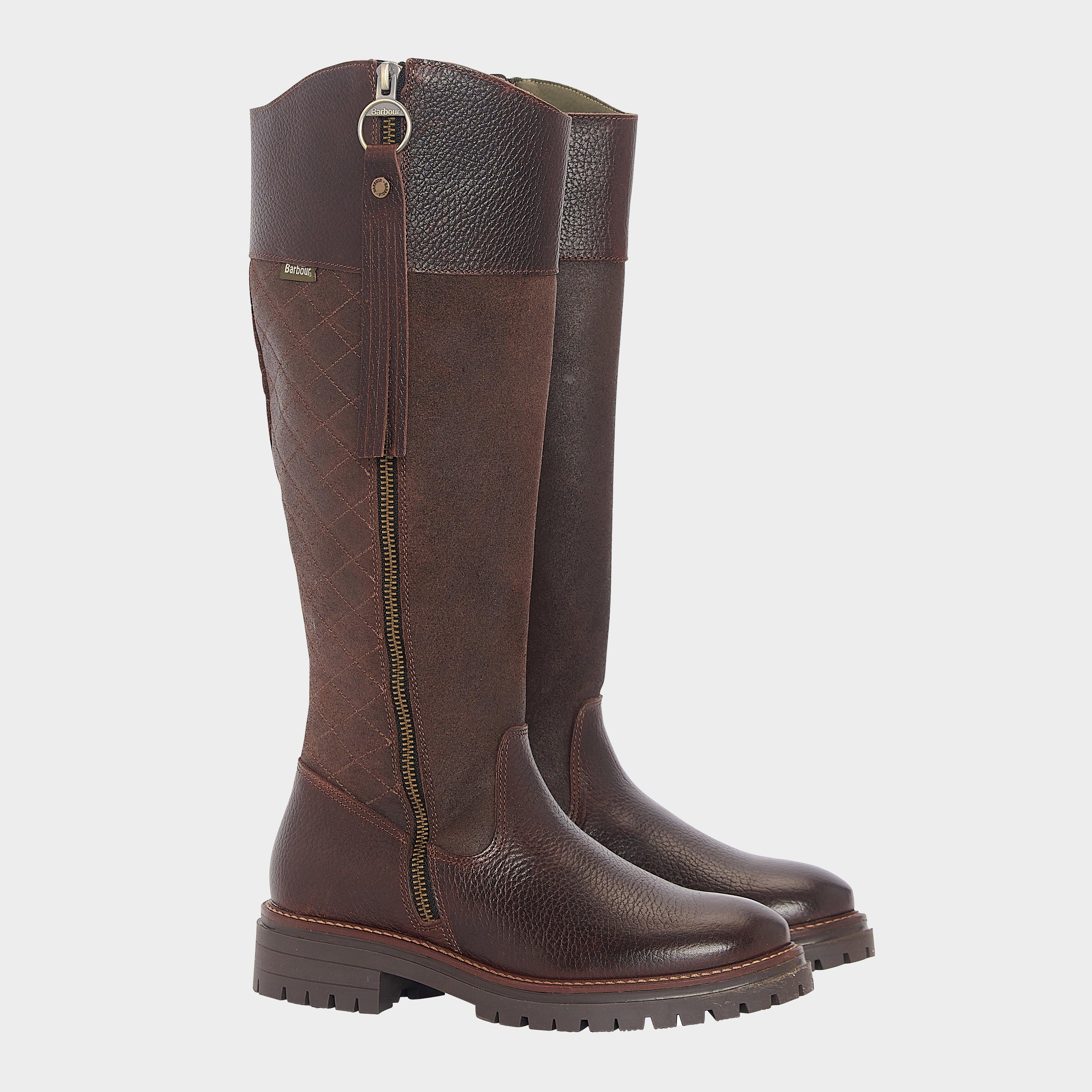 Womens Ingrid Tall Boots Dark Brown