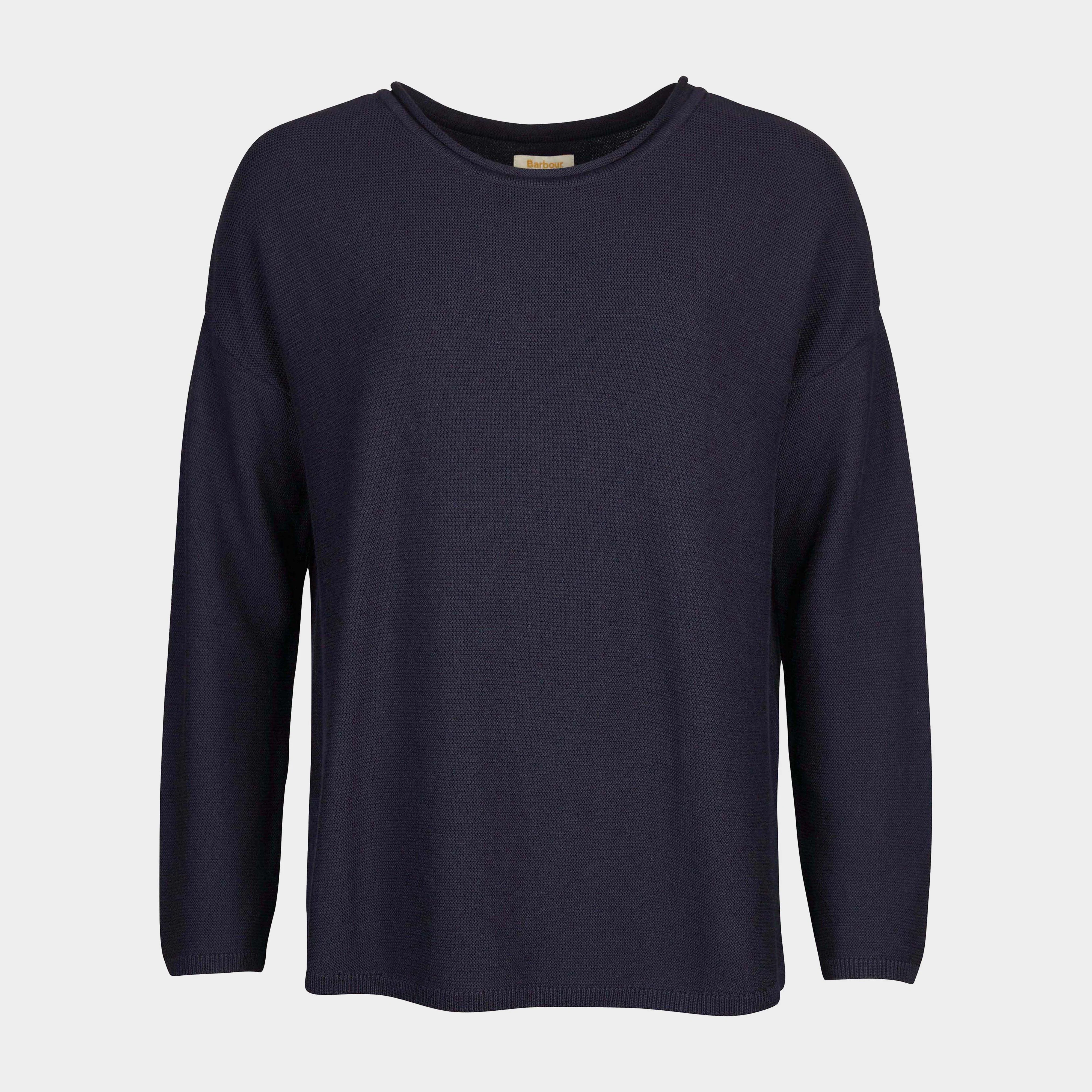 Womens Mariner Knitted Jumper Navy - Image 9