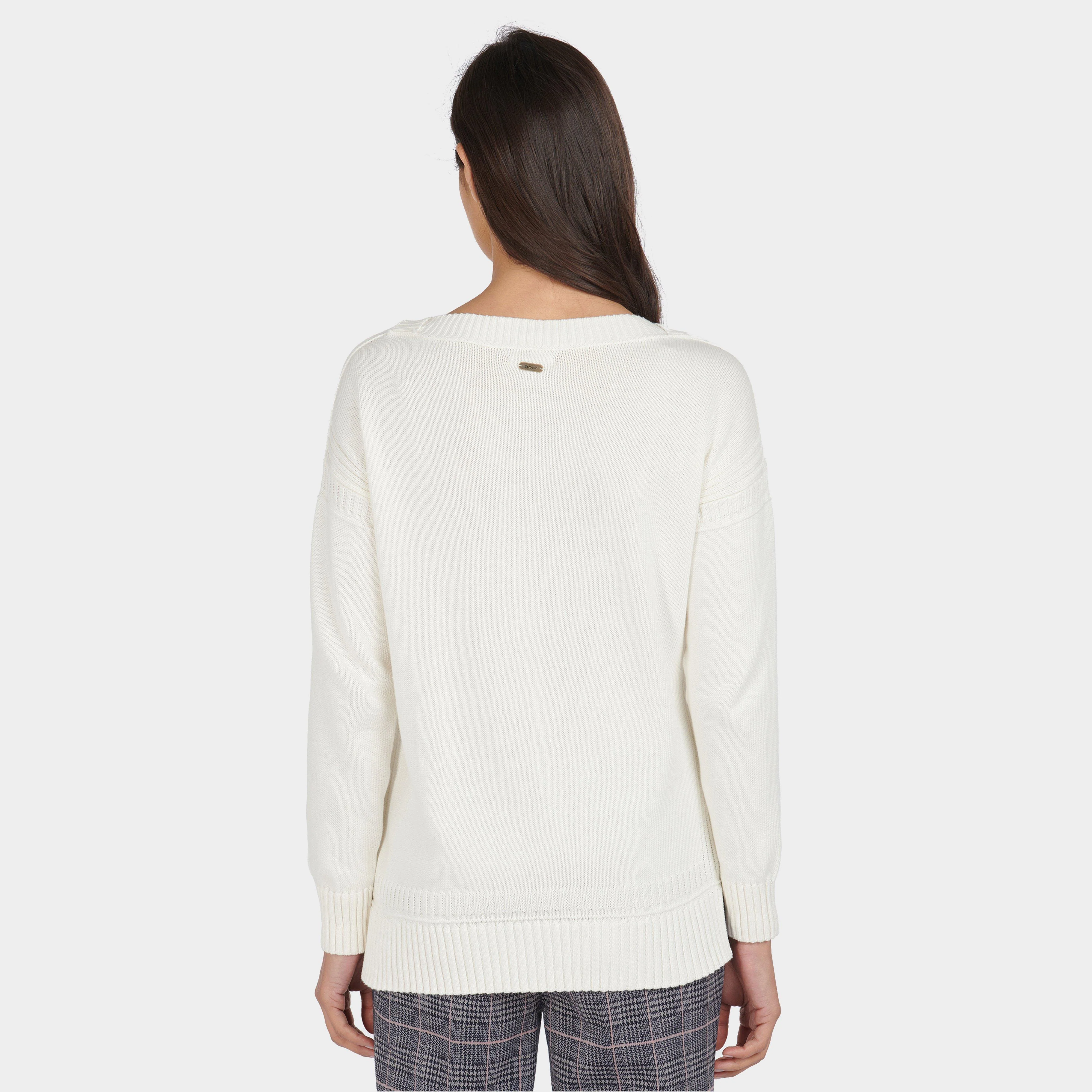 Womens Sailboat Knit Off White - Image 2
