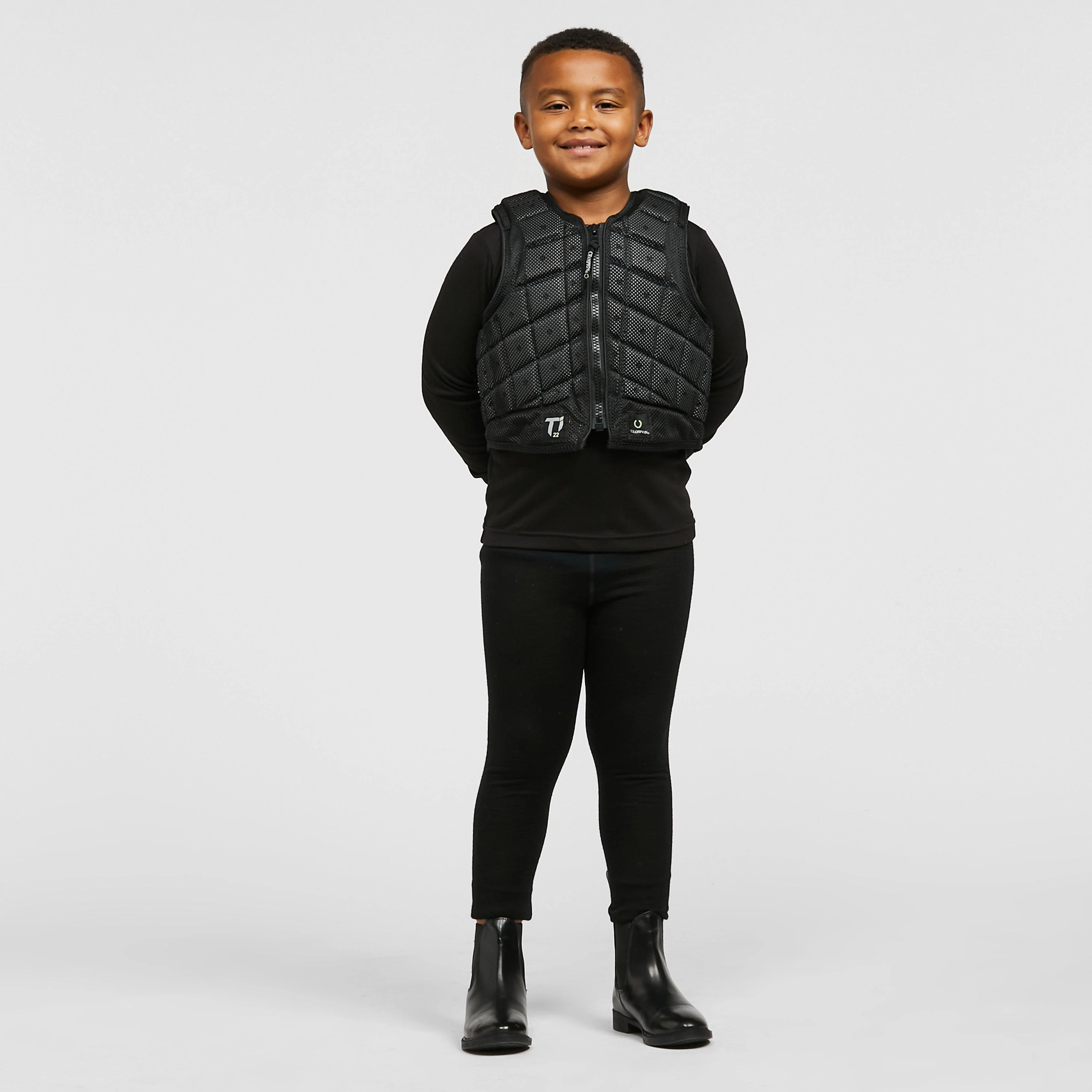 Childs Ti22 Body Protector Black - Image 3