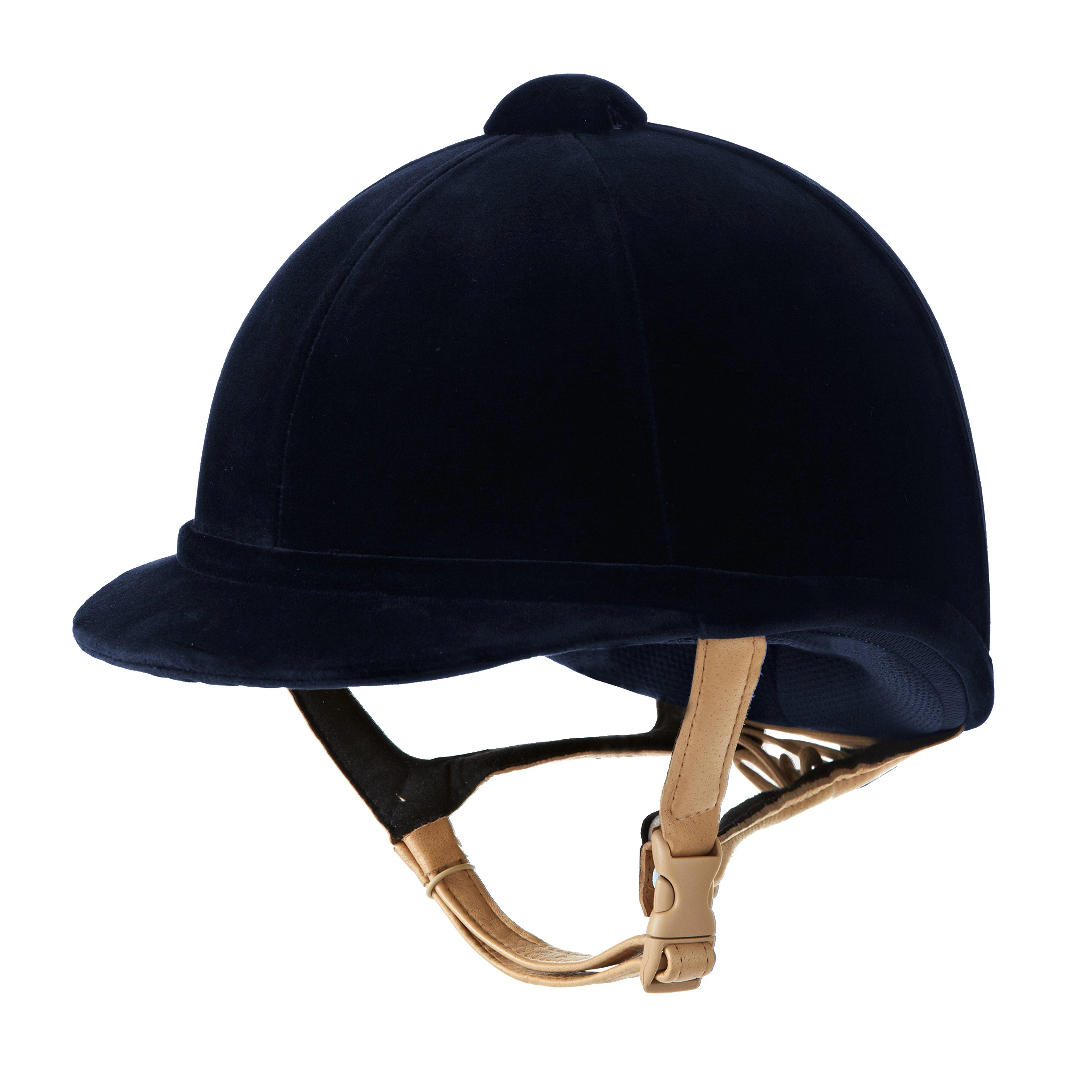 Adults Hampton Riding Hat Navy - Image 4