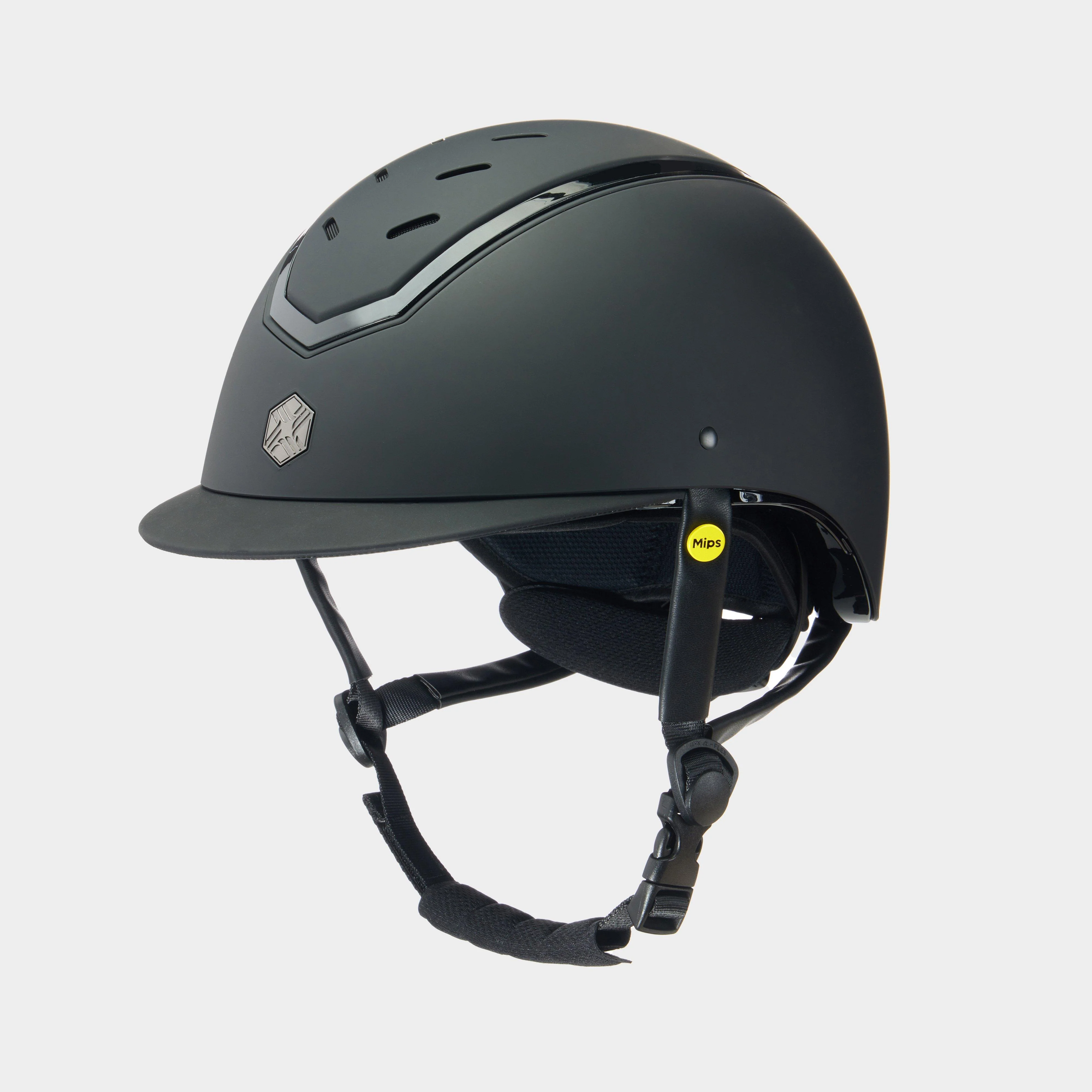 Kids EQx Kylo Standard Peak MIPS Riding Hat Black Matte - Image 3