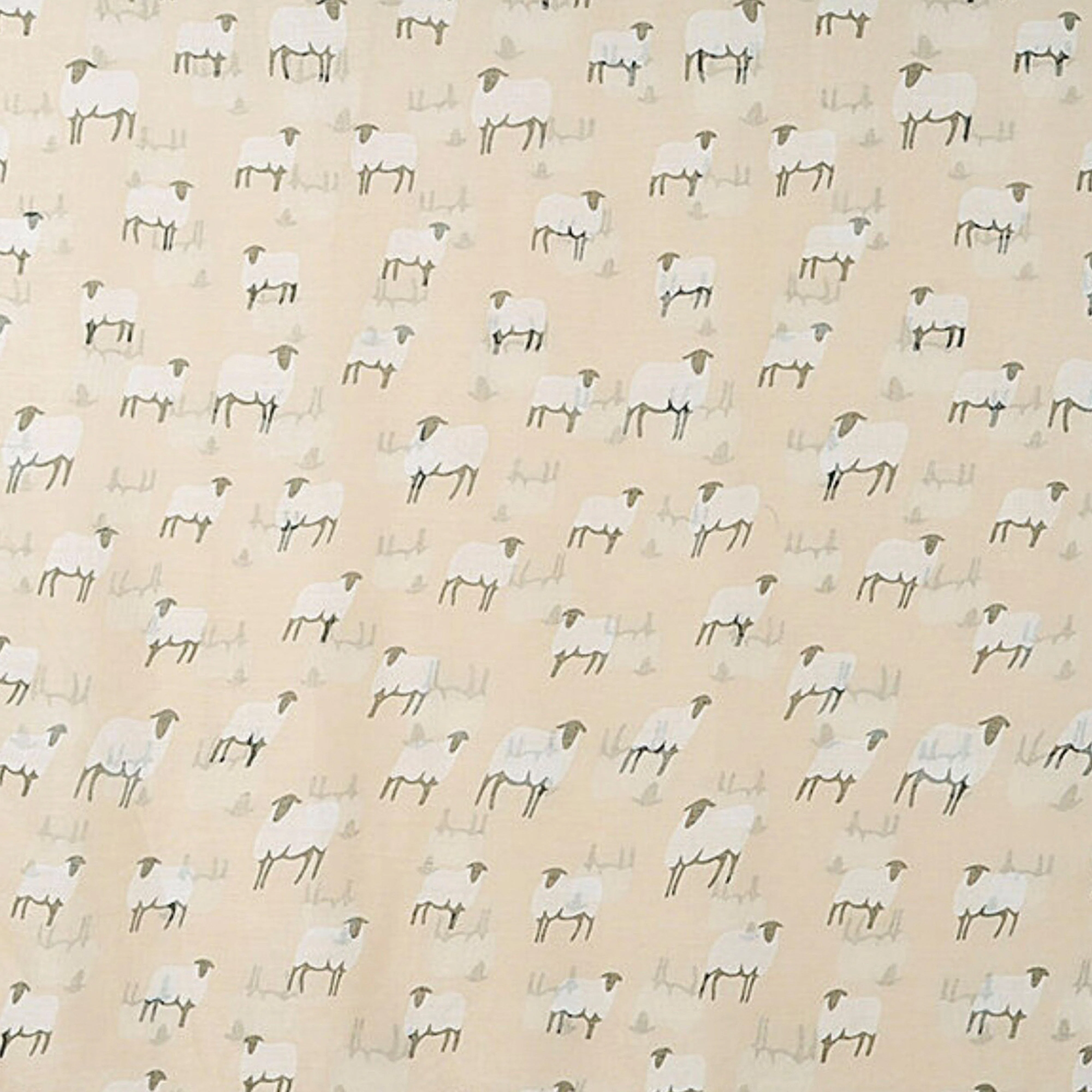 Platinum Sheep Print Scarf Natural - Image 2