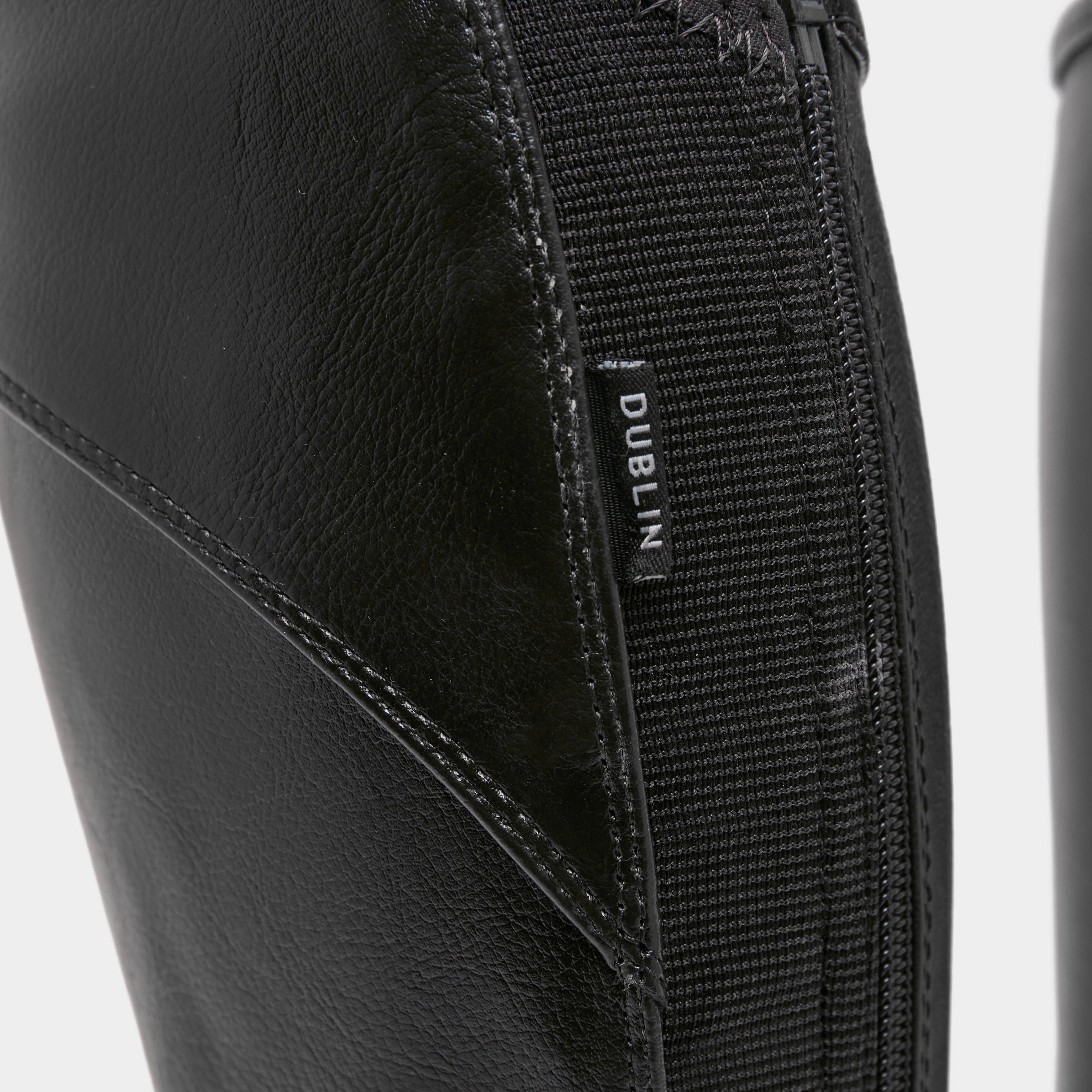 Childs Stretch Fit Half Chaps Black - Image 5
