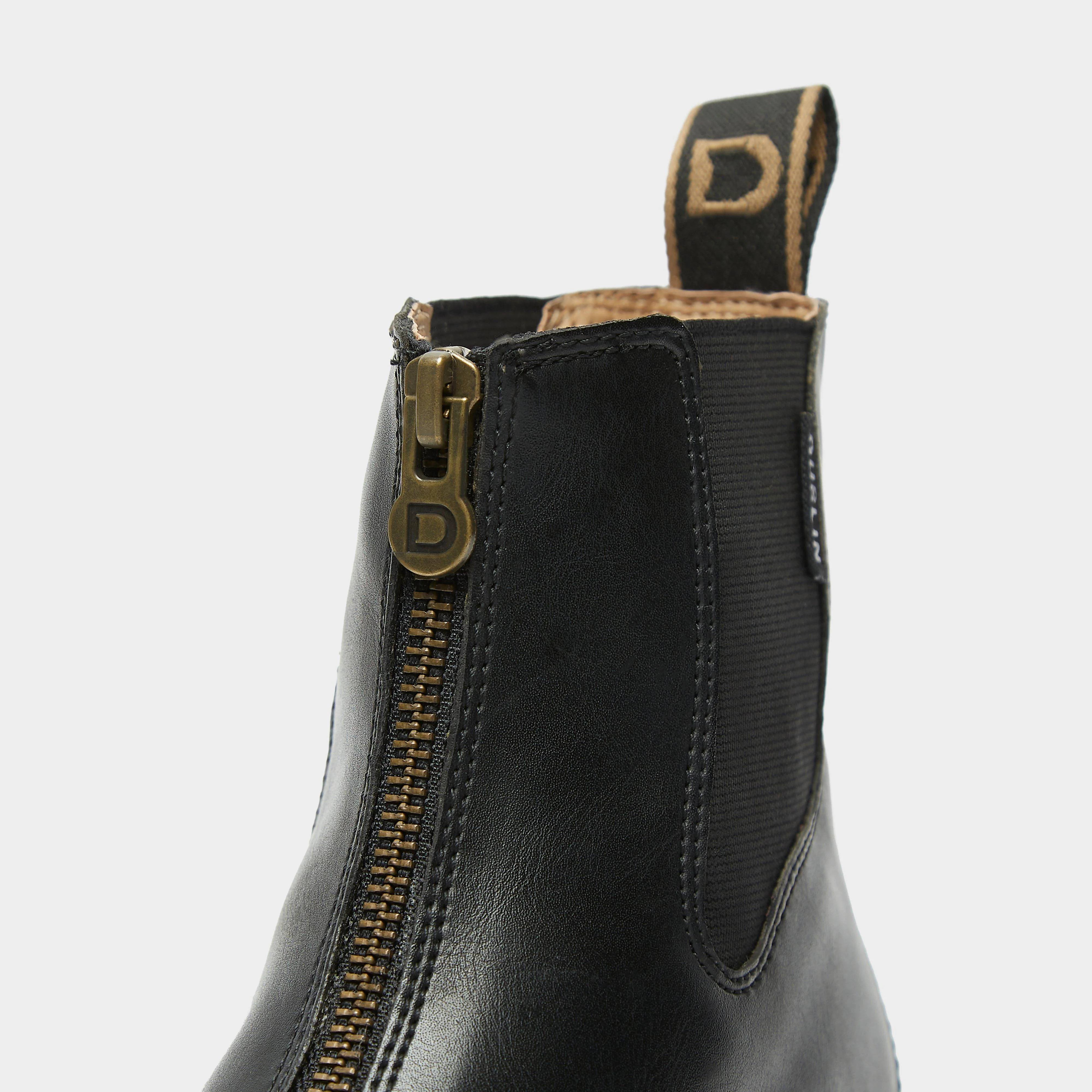 Kids Altitude Zip Paddock Boots Black - Image 9