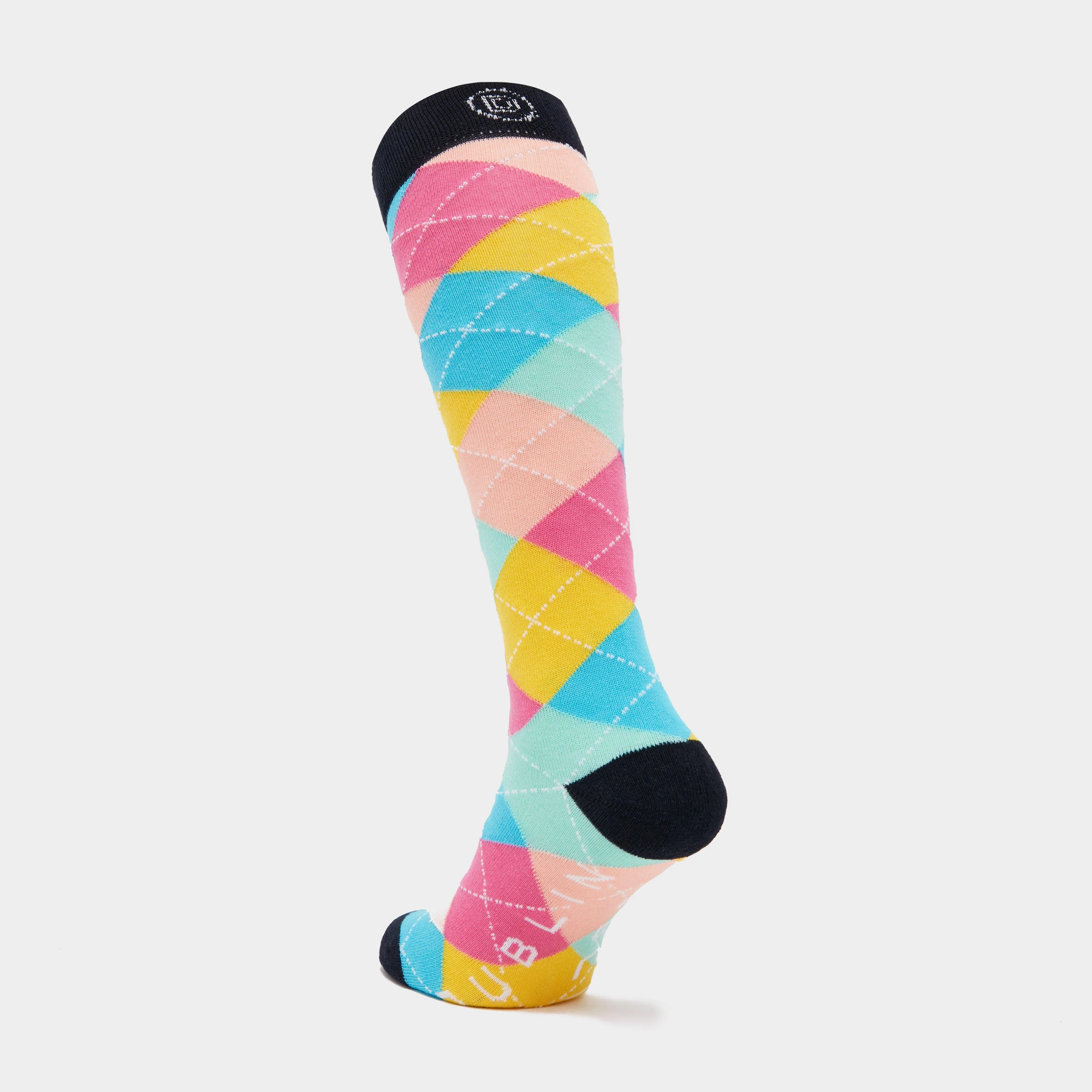 Single Pack Socks Argyle Rainbow - Image 2