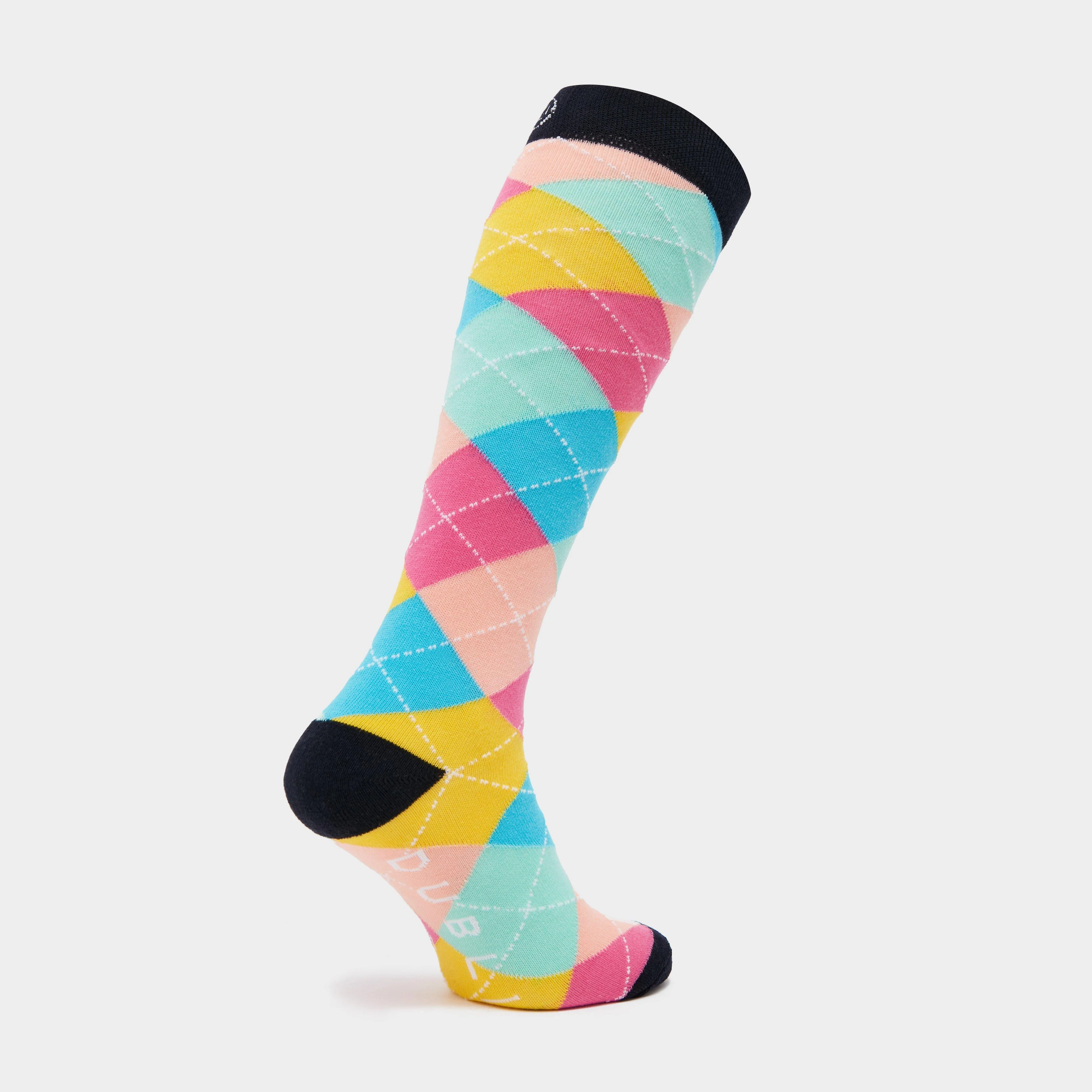 Single Pack Socks Argyle Rainbow - Image 3