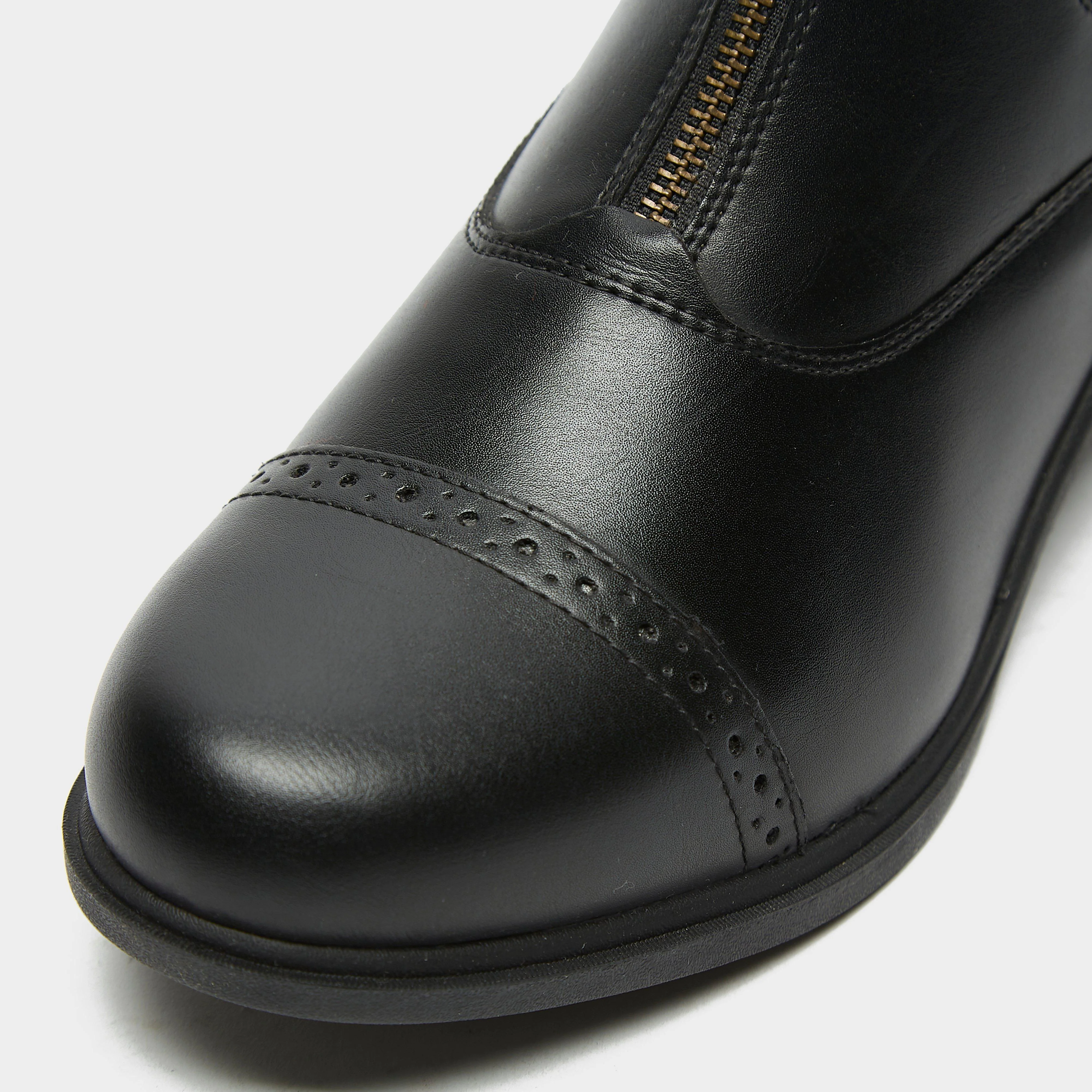 Womens Altitude Zip Paddock Boots Black - Image 11