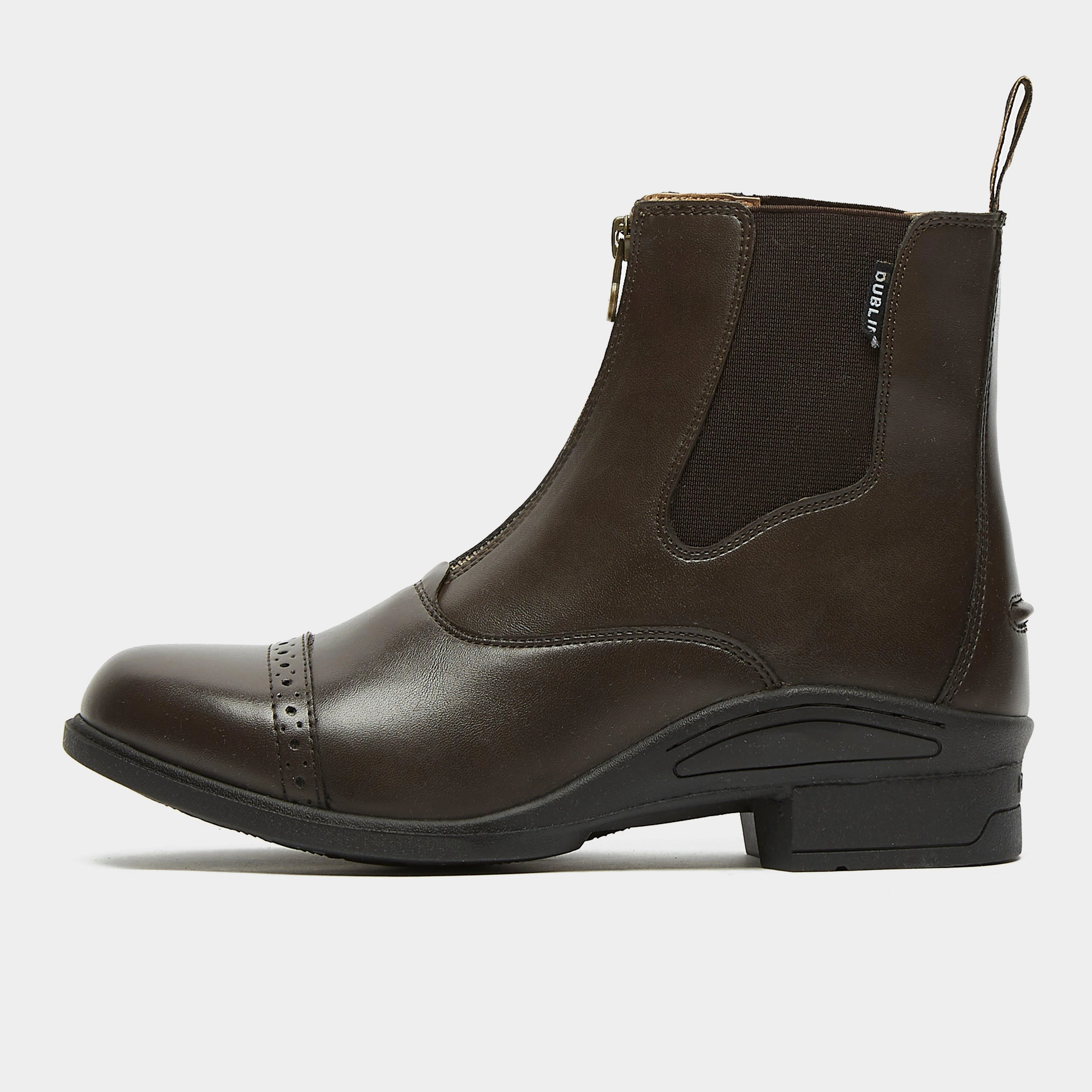 Womens Altitude Zip Paddock Boots Brown