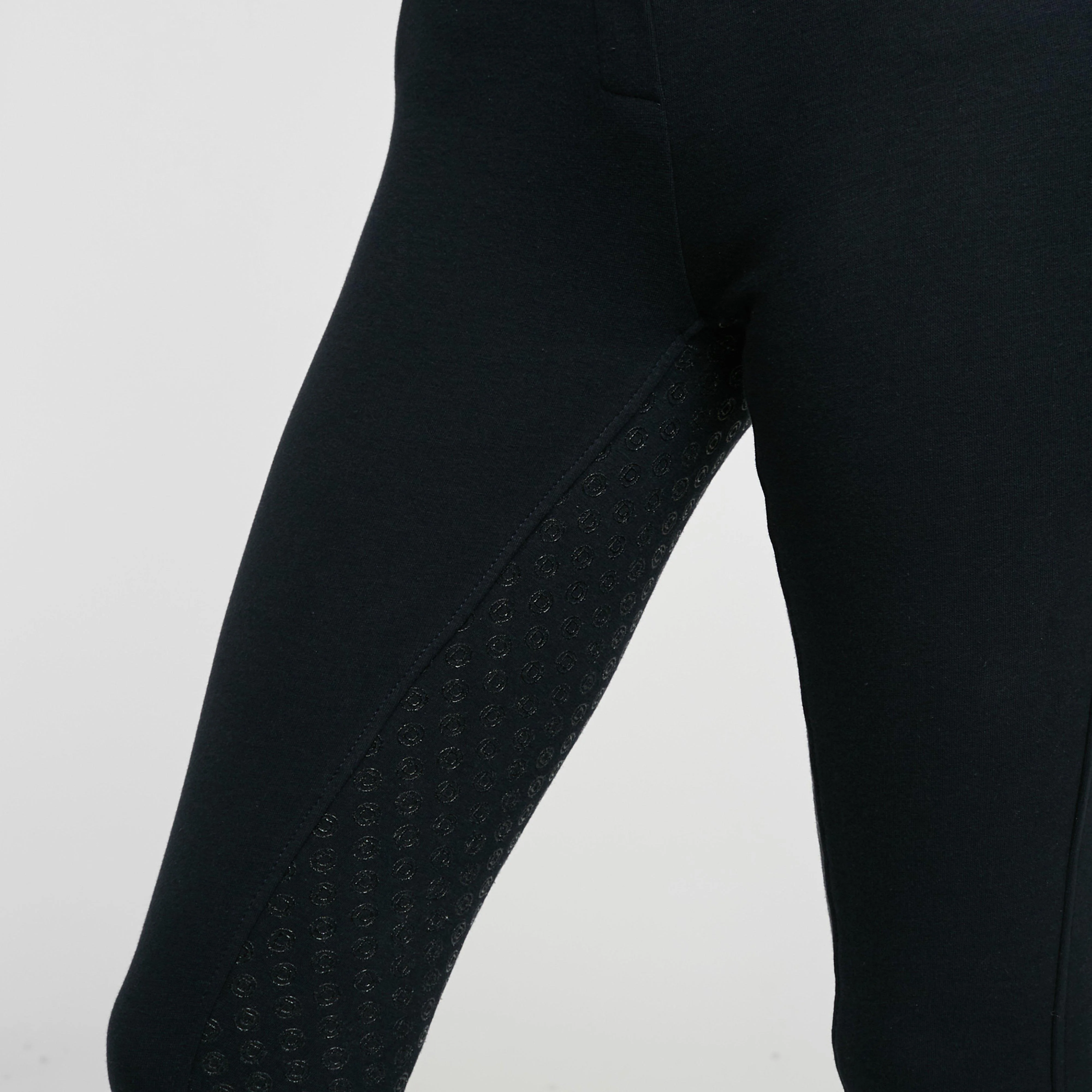 Womens Momentum Supa-Fit Gel Full Seat Zip Up Jodhpurs Navy - Image 5