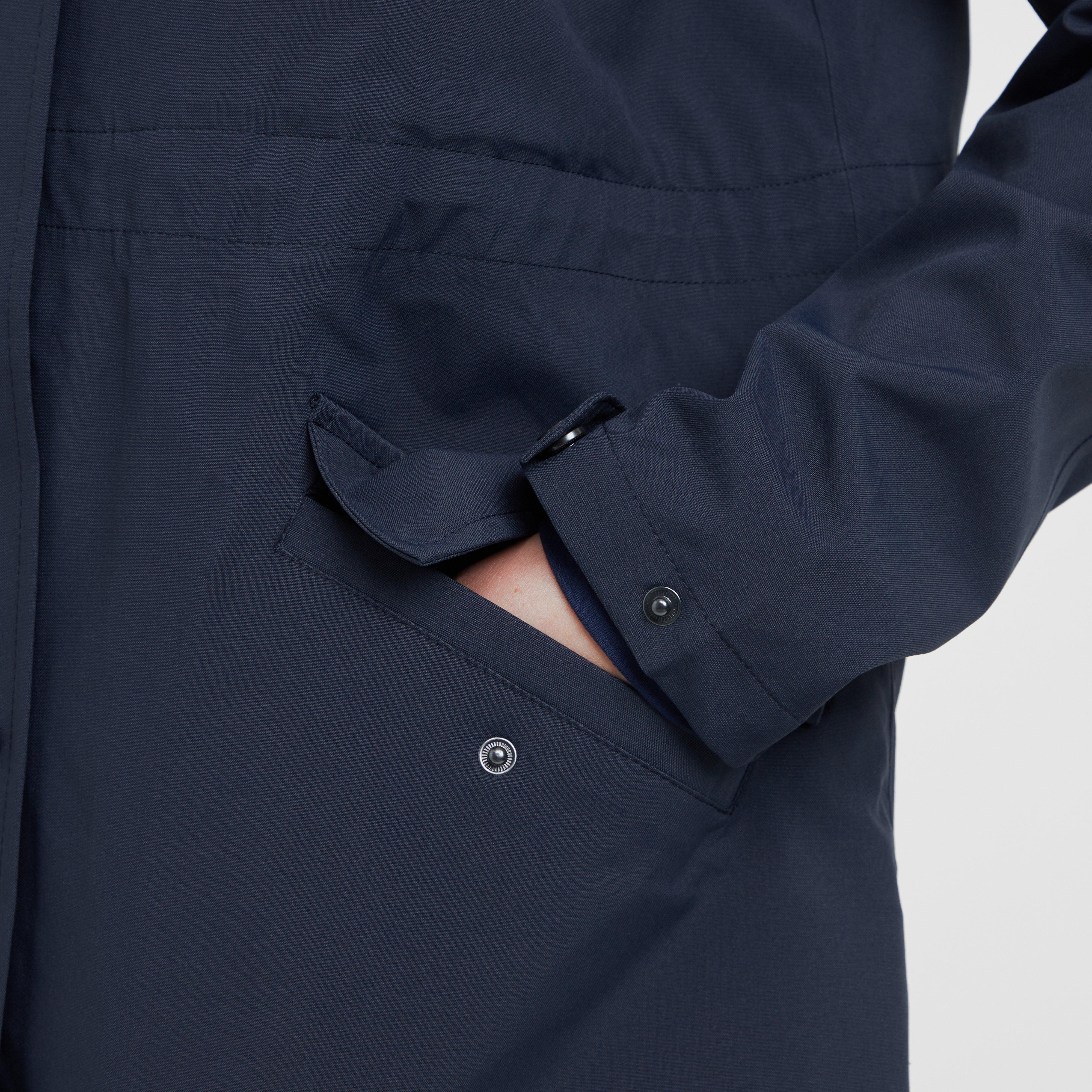 Womens Rowan Waterproof Riding Coat Sky Captain - Image 8