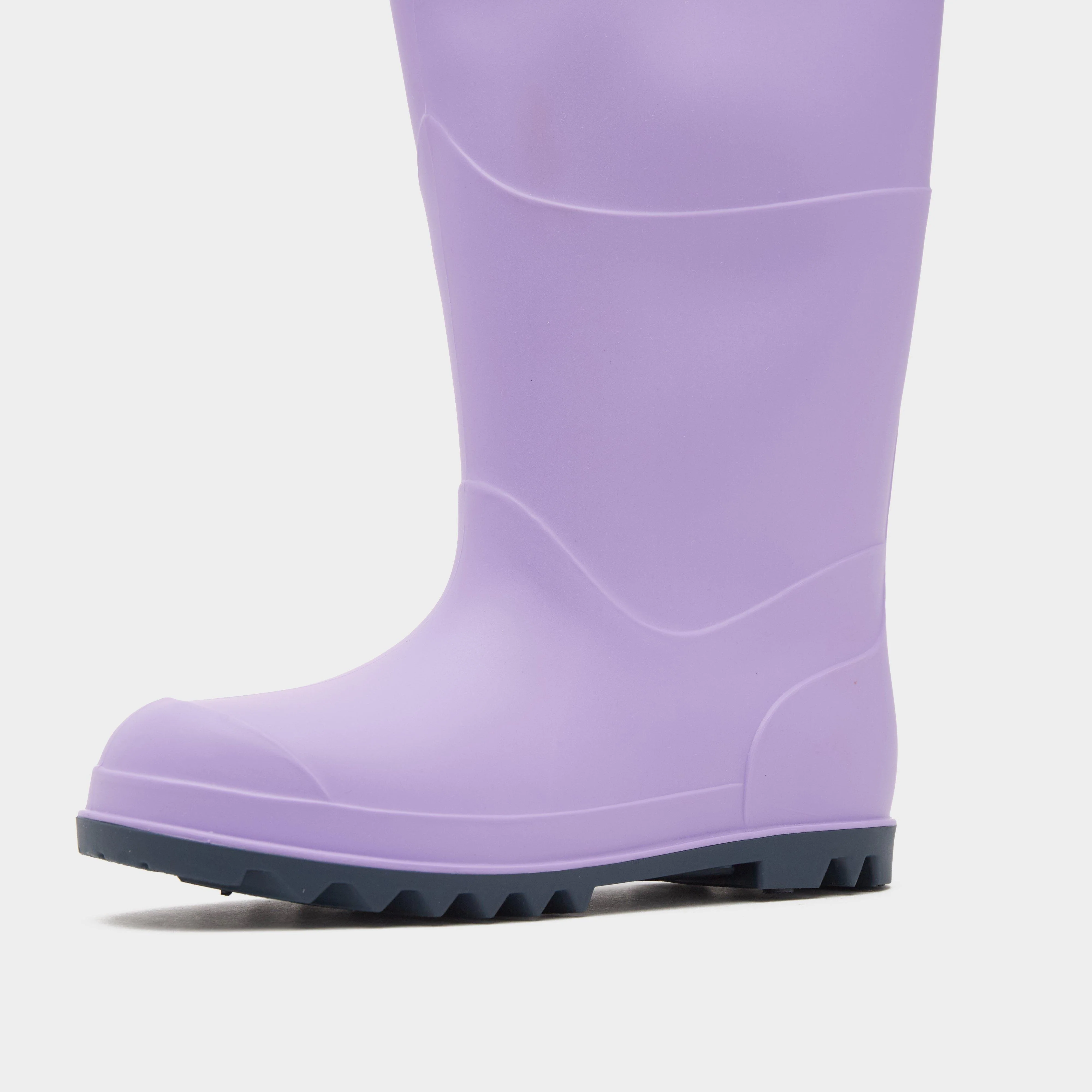 Kids Berwick Wellington Boots Lavender - Image 3