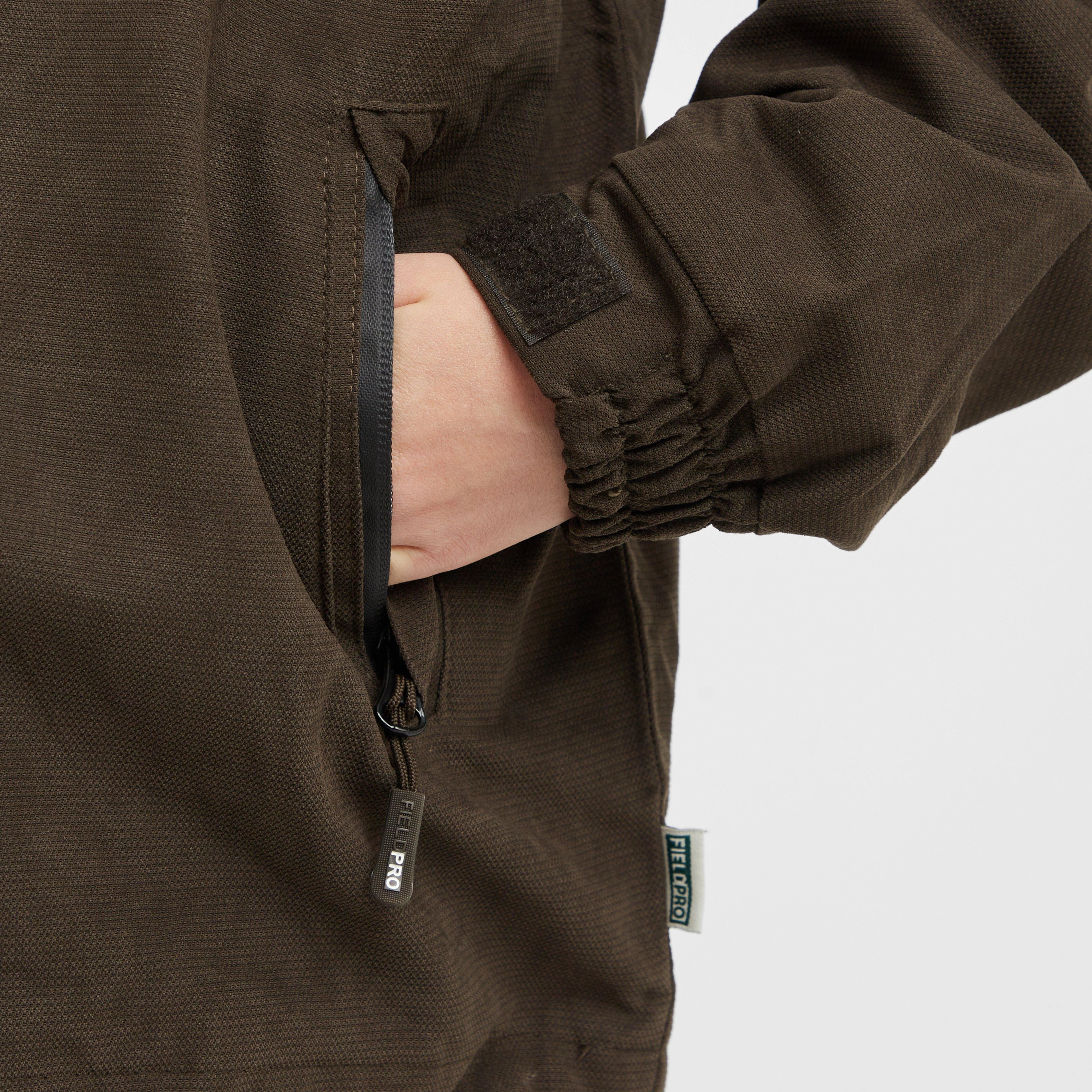 Kids Struther Smock Field Jacket Dark Green - Image 6
